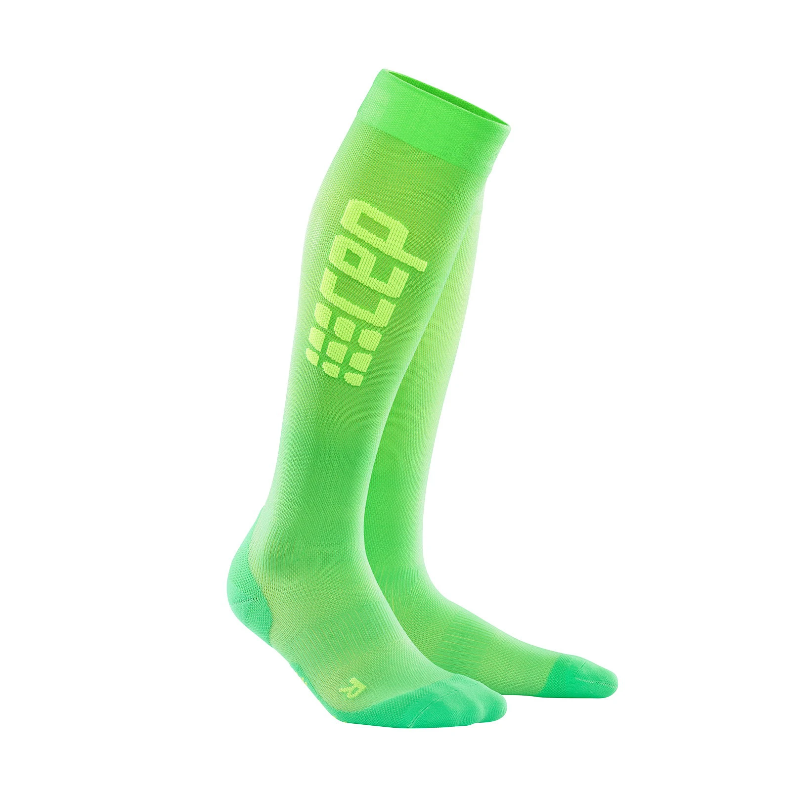 1. CEP Sosete de compresie 2.0 W pentru alergare Ultralight verde-viper