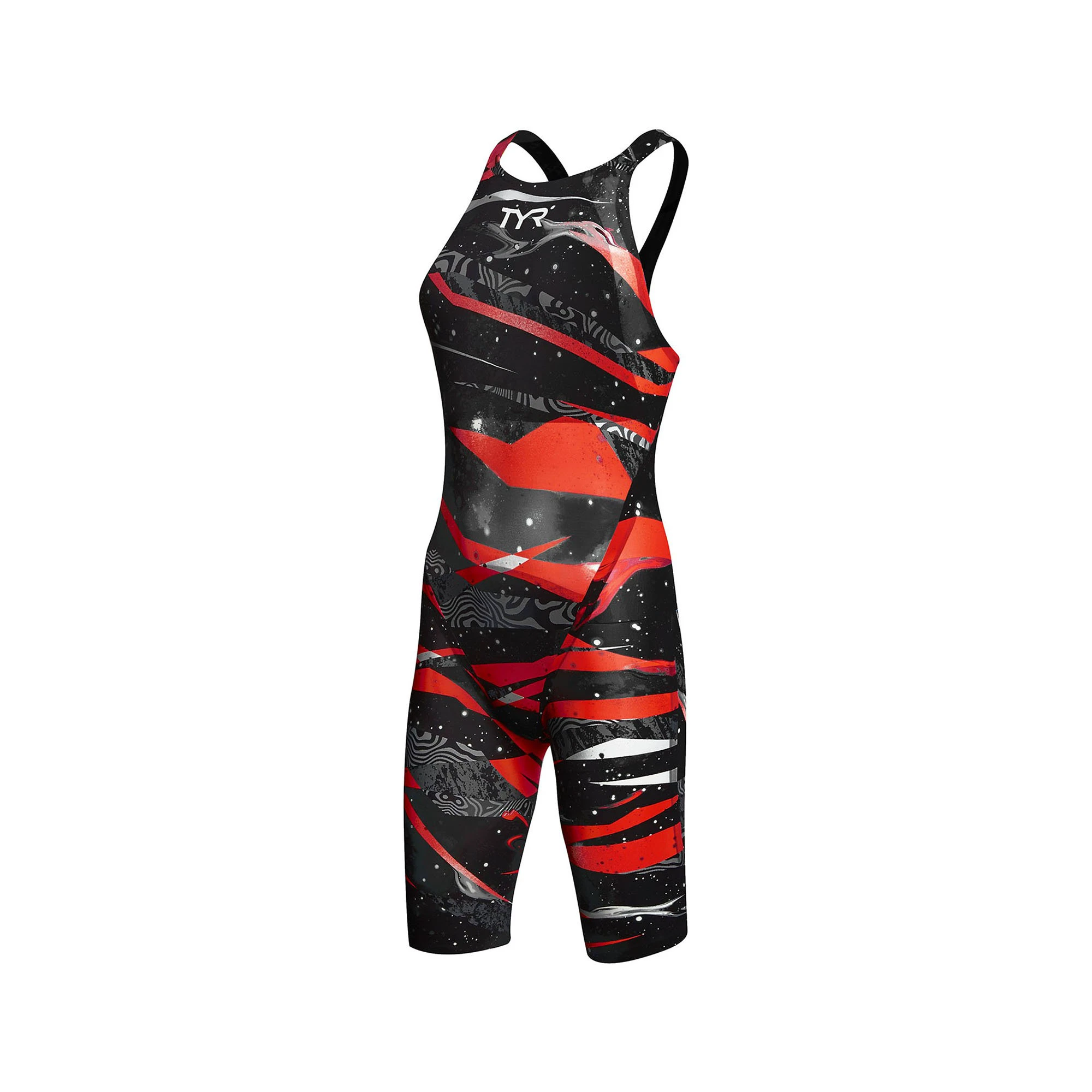 TYR Avictor Omaha Nights Open Back Negru-Rosu - 148419