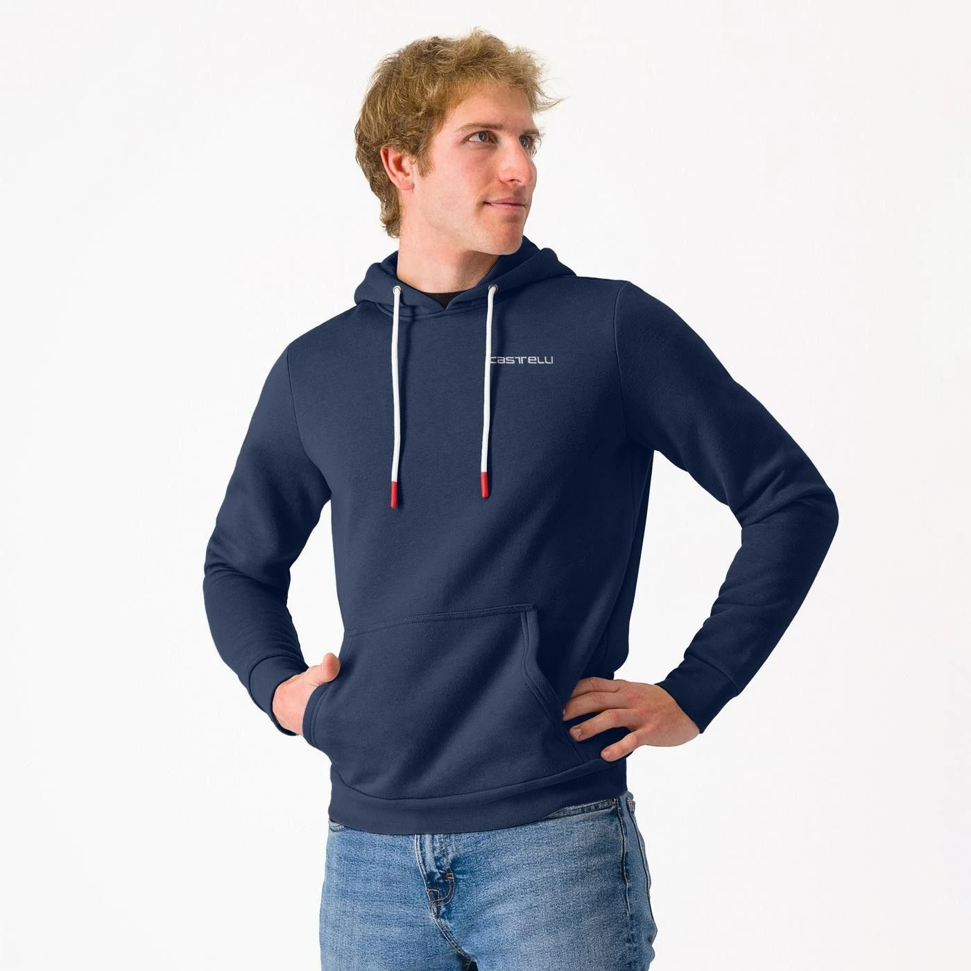 1. Castelli - hanorac - Classico Hoodie - indigo