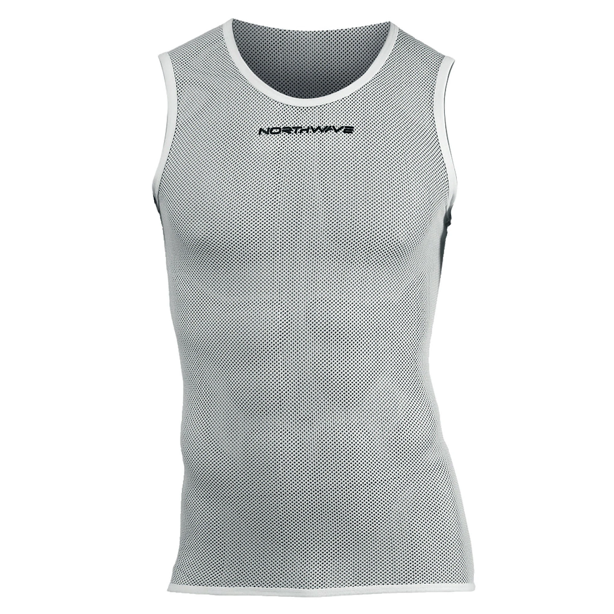 1. Northwave - bluza de corp ciclism fara maneci - Light Jersey Sleeveless - White