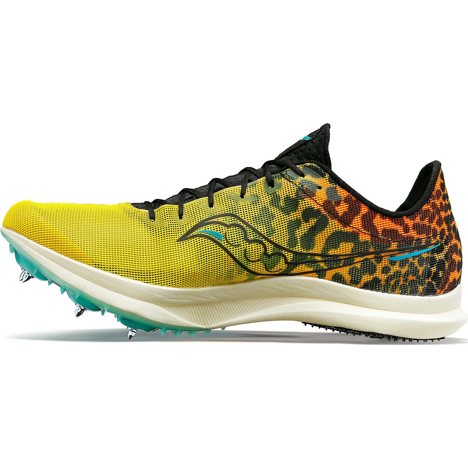 2. Saucony - pantofi alergare pentru barbati - Endorphin Cheetah - Galben Negru black I vizi