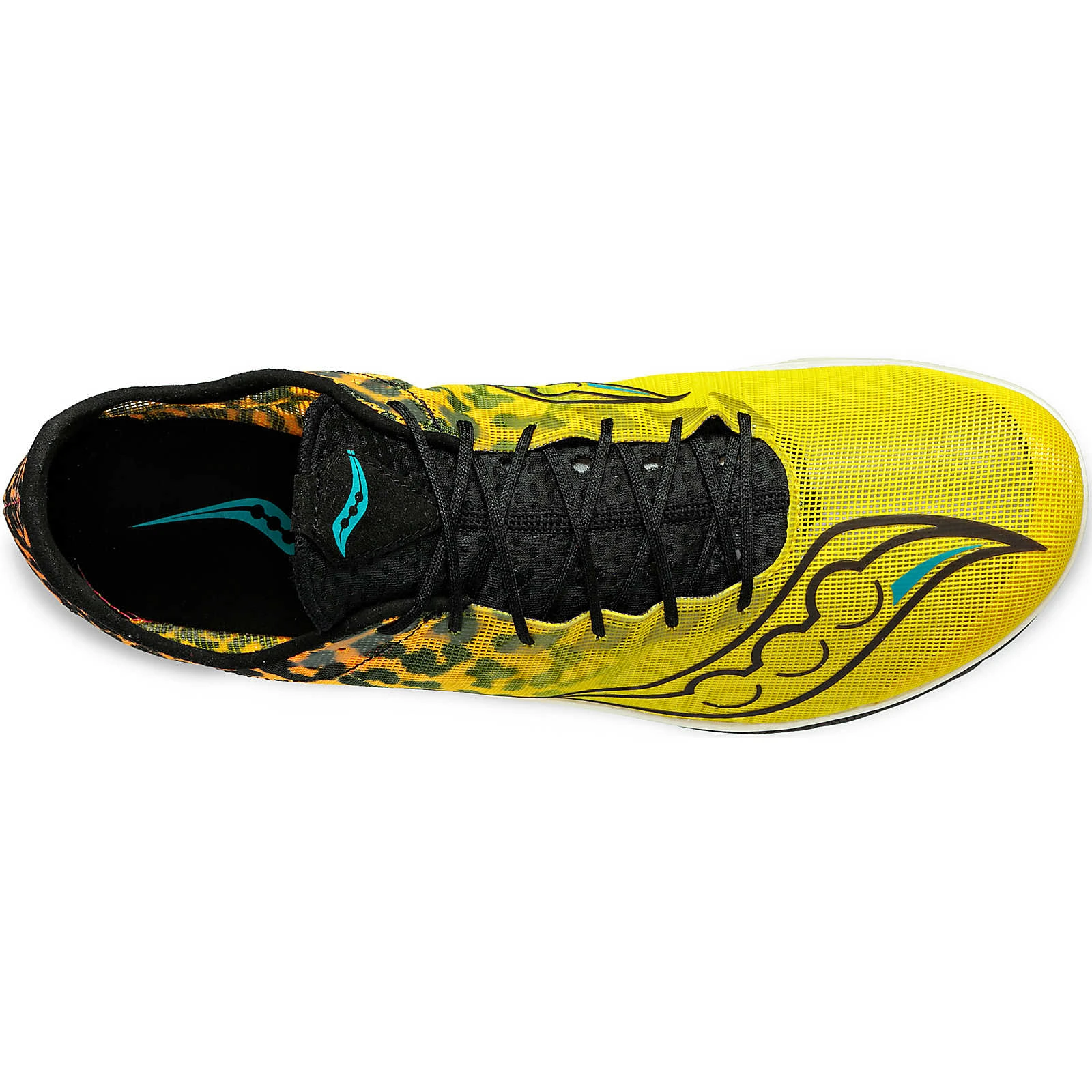 3. Saucony - pantofi alergare pentru barbati - Endorphin Cheetah - Galben Negru black I vizi