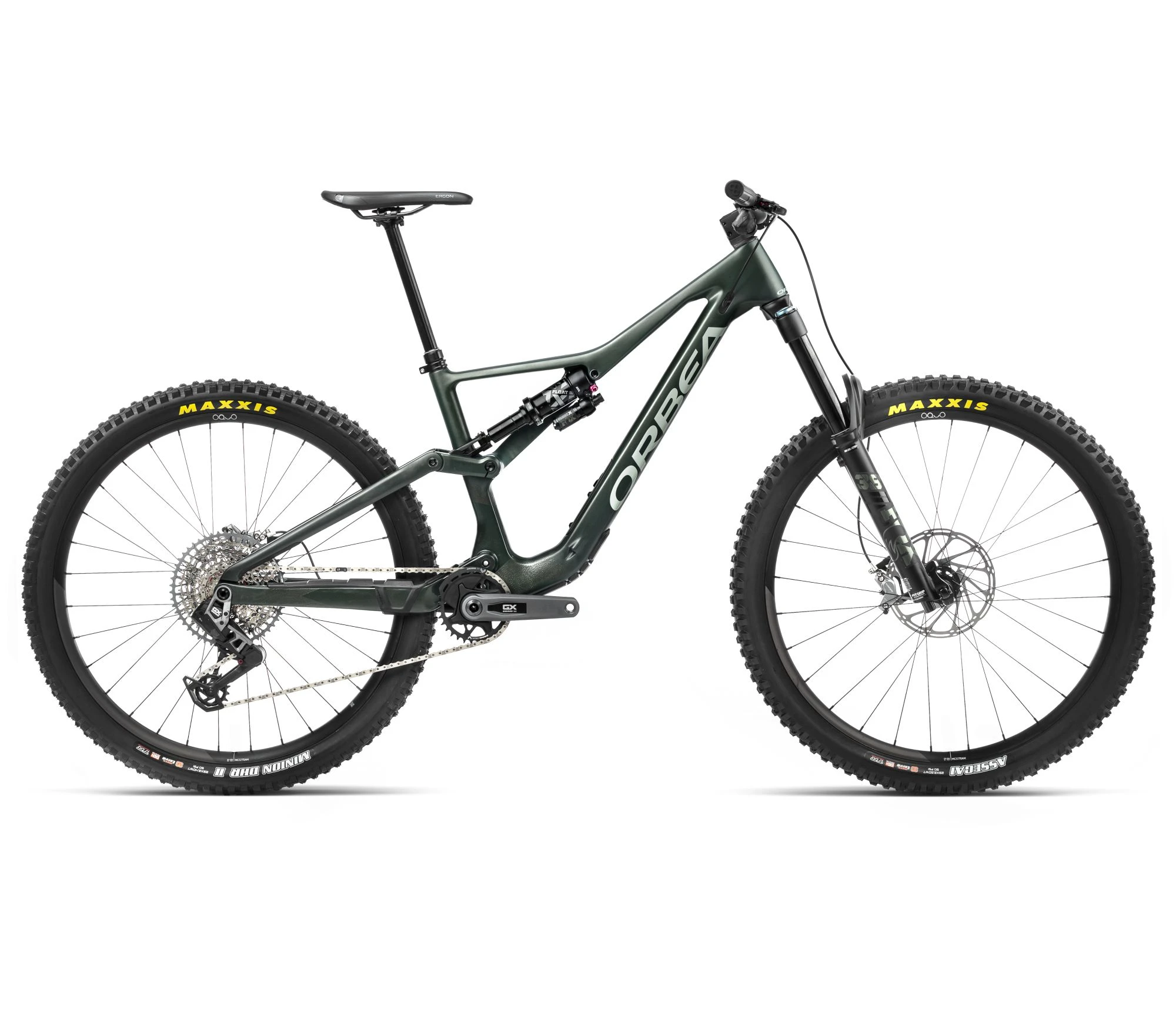 Bicicletă MTB Enduro full suspension Orbea RALLON M11 AXS - Forest Green | Blue Stone (Gloss) - 71951