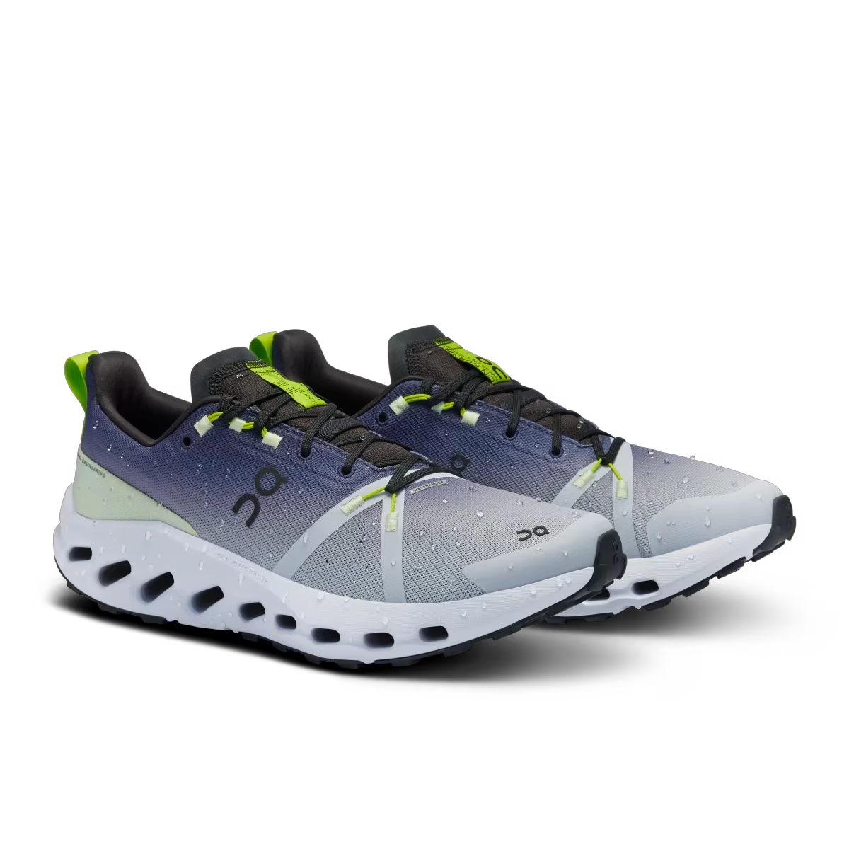 6. On - pantofi alergare trail - Cloudsurfer Trail WP - mov gri Black | Heather