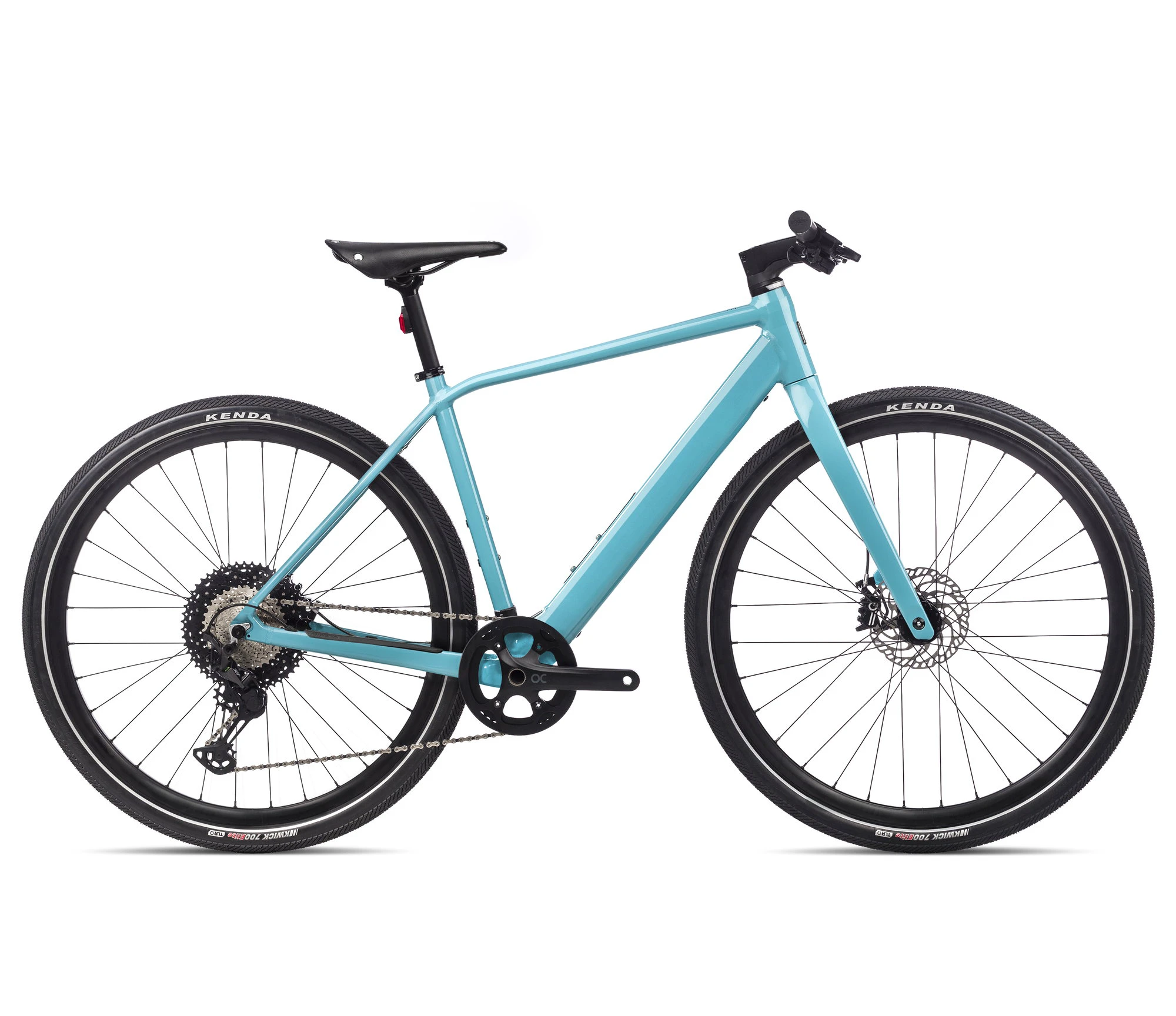 1. Orbea VIBE H10 Blue - bicicletă electrică urbană