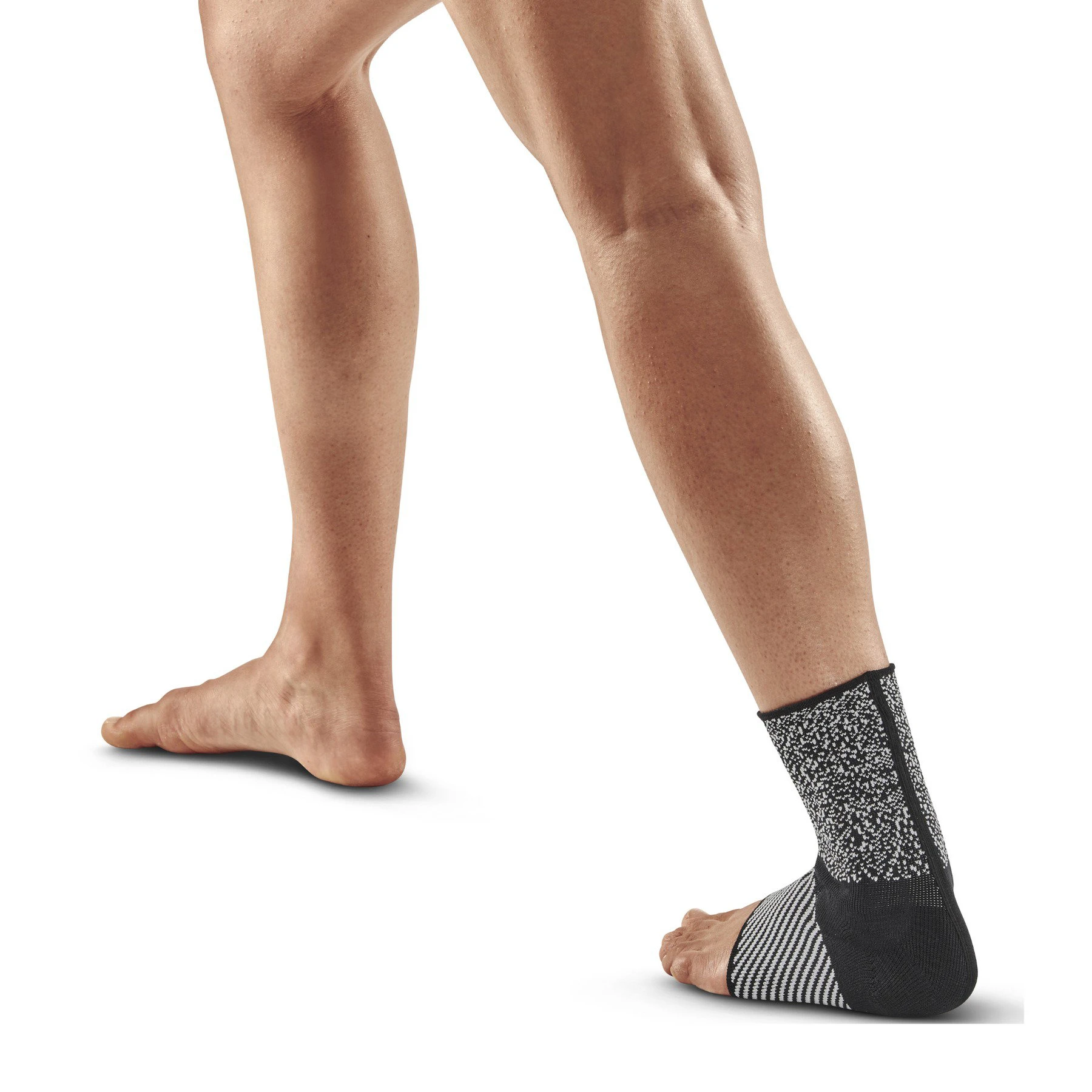 3. CEP - ortho glezna - Max Support Compression - Ankle Sleeve - negru alb