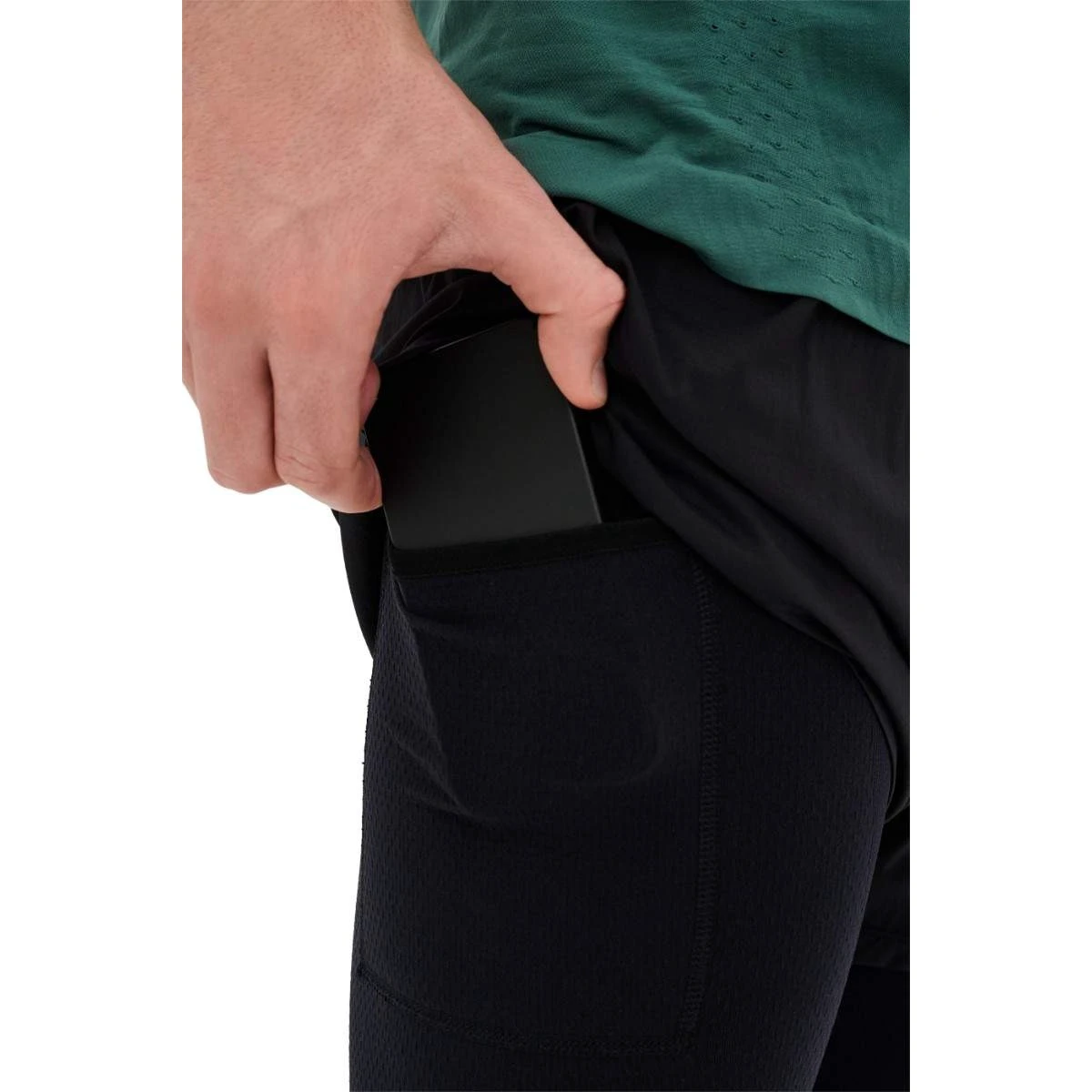4. CEP - pantaloni scurti - Ultralight Shorts 2 in 1 - Negru