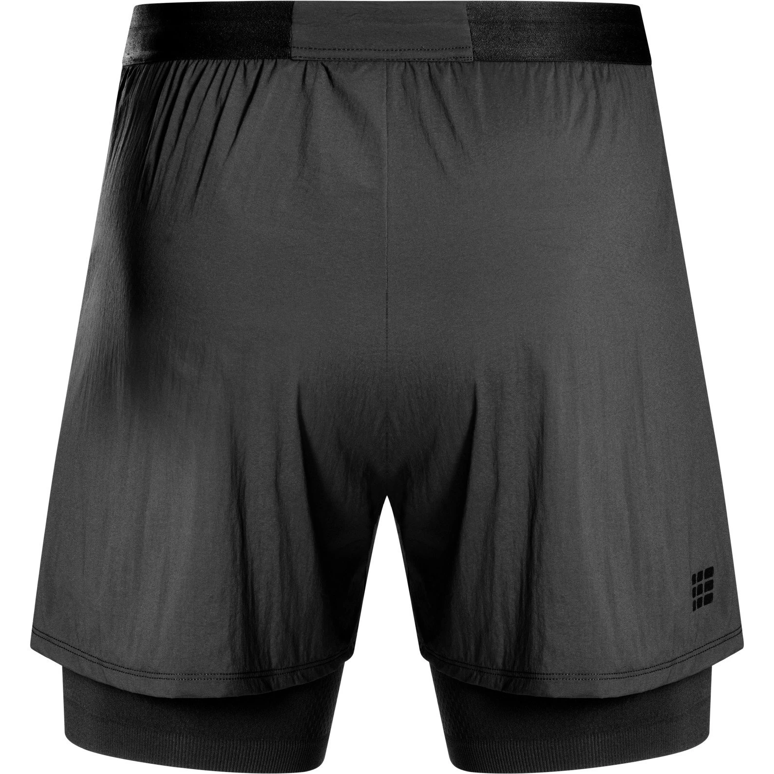 2. CEP - pantaloni scurti - Ultralight Shorts 2 in 1 - Negru