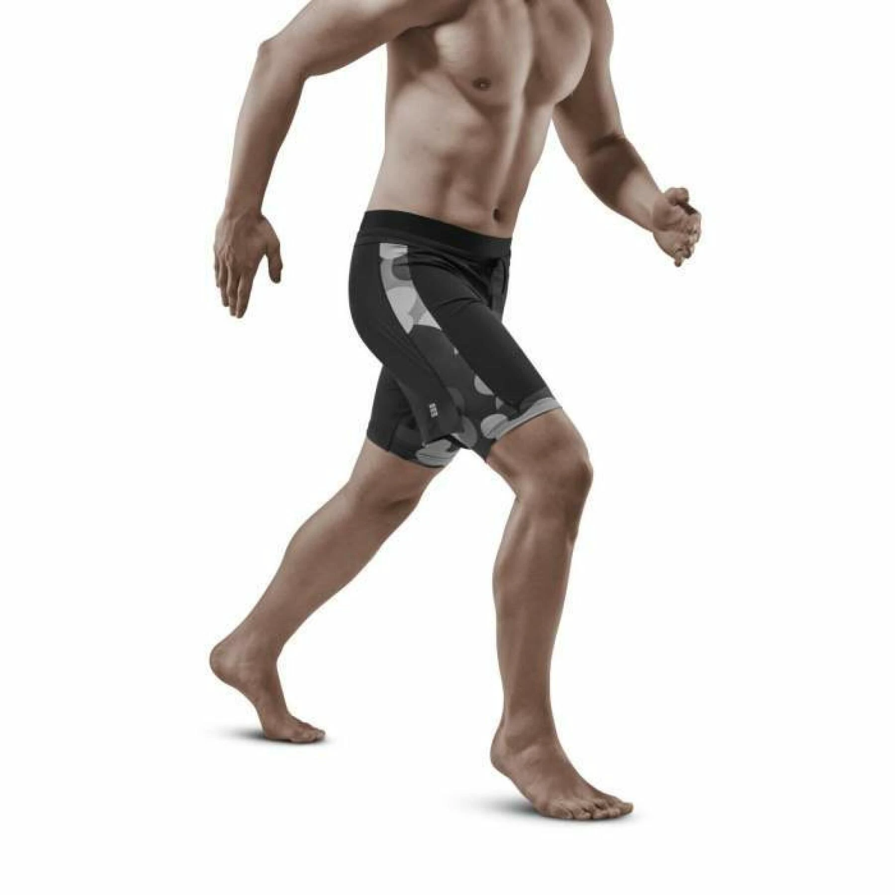 1. CEP - pantaloni scurti 2 in 1 - Camocloud Shorts 2 in 1 - Negru I Gri