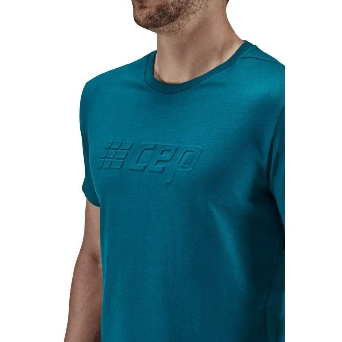 7. CEP - tricou cu maneca scurta - Crew Shirt - Petrol