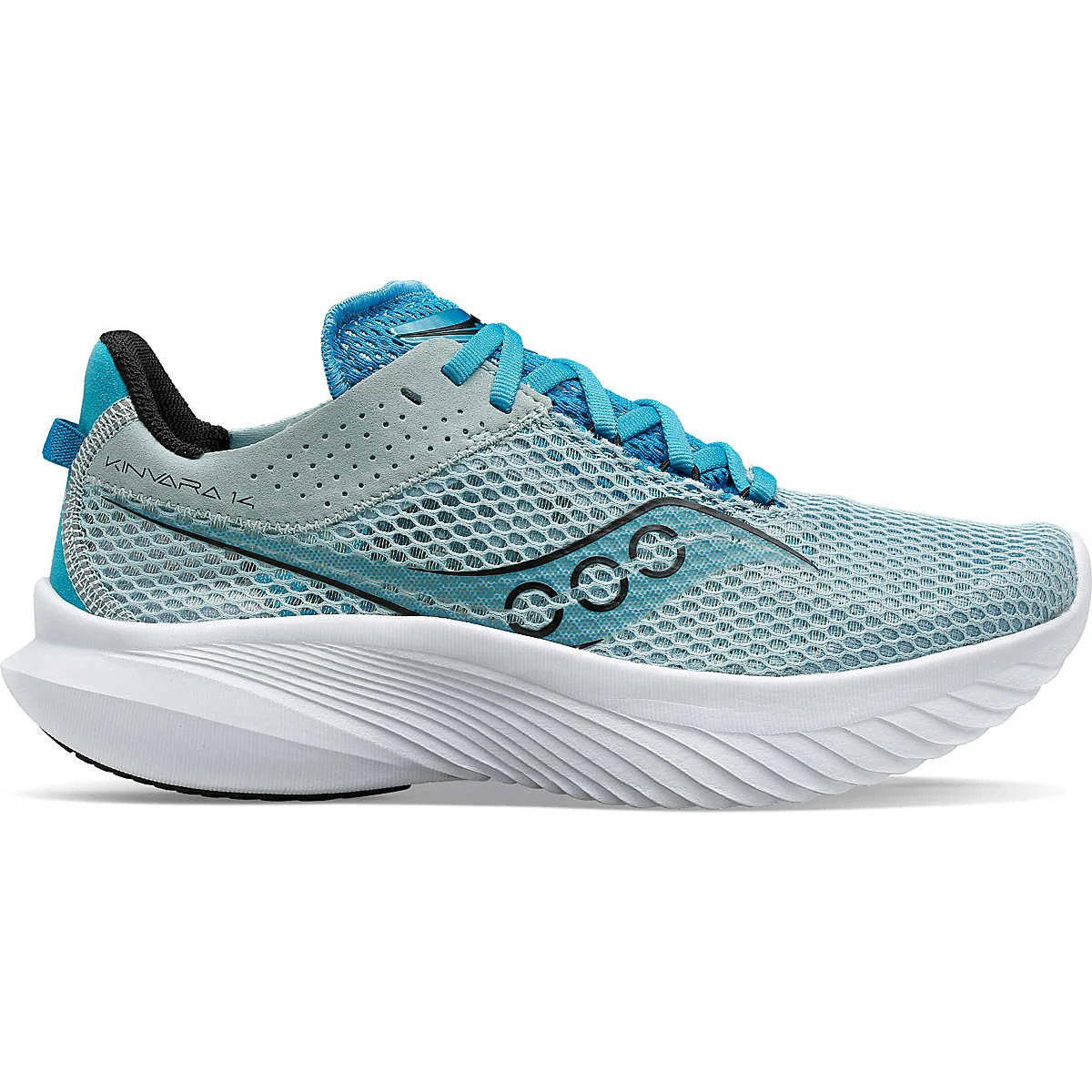 1. Saucony - pantofi alergare pentru femei - Kinvara 14 - glacier | ink