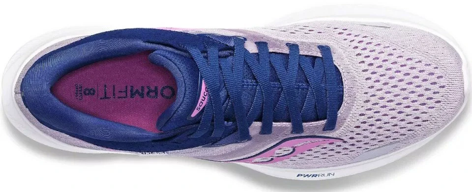 4. Saucony - pantofi alergare pentru femei - Ride 16 - mauve | indigo