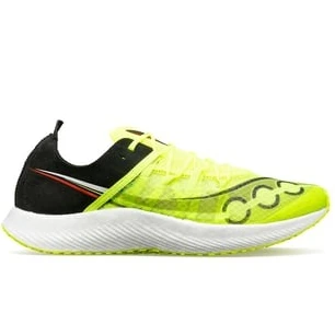1. Saucony - pantofi alergare pentru barbati - Sinister - citron I black
