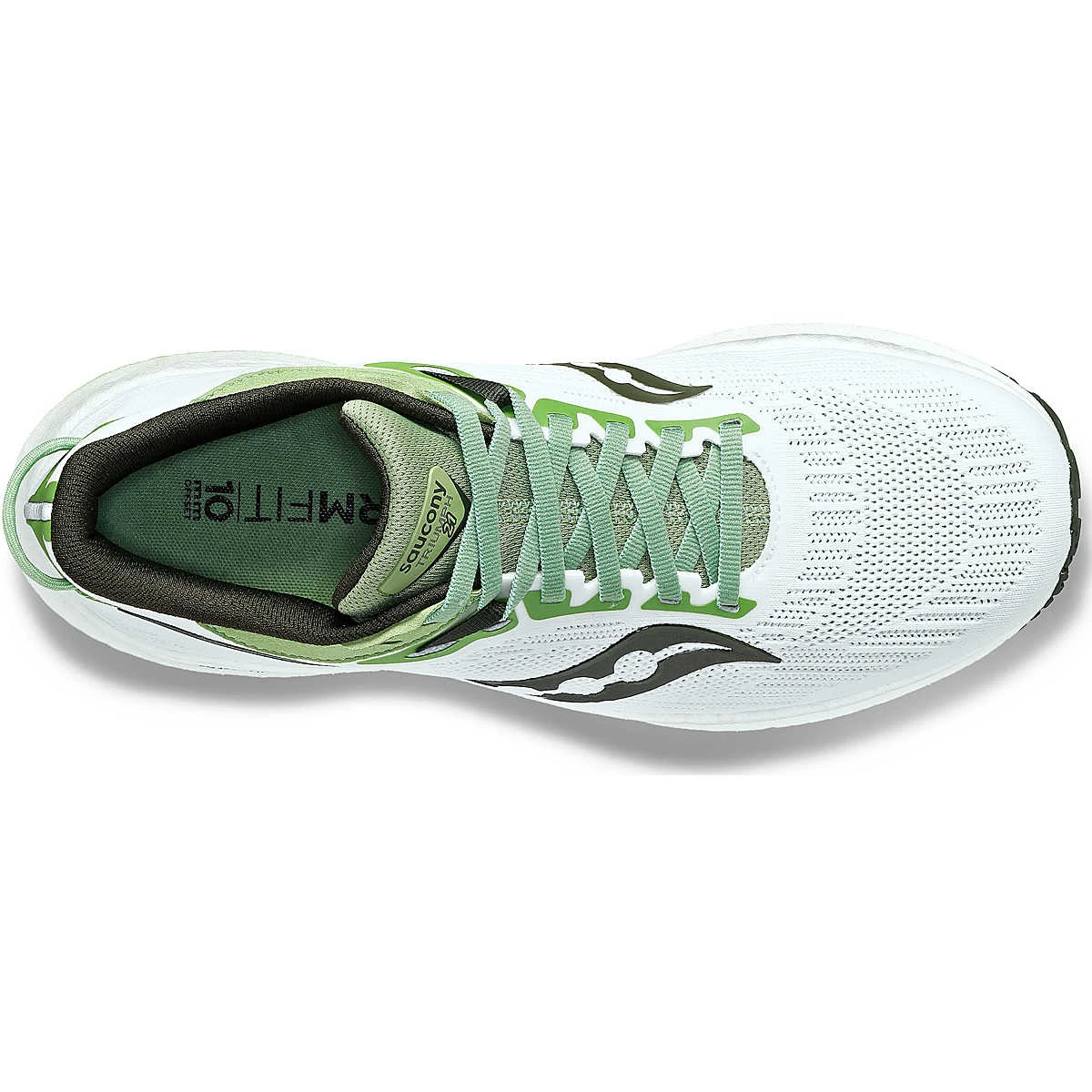3. Saucony - pantofi alergare pentru barbati - Triumph 21 - white I umbra