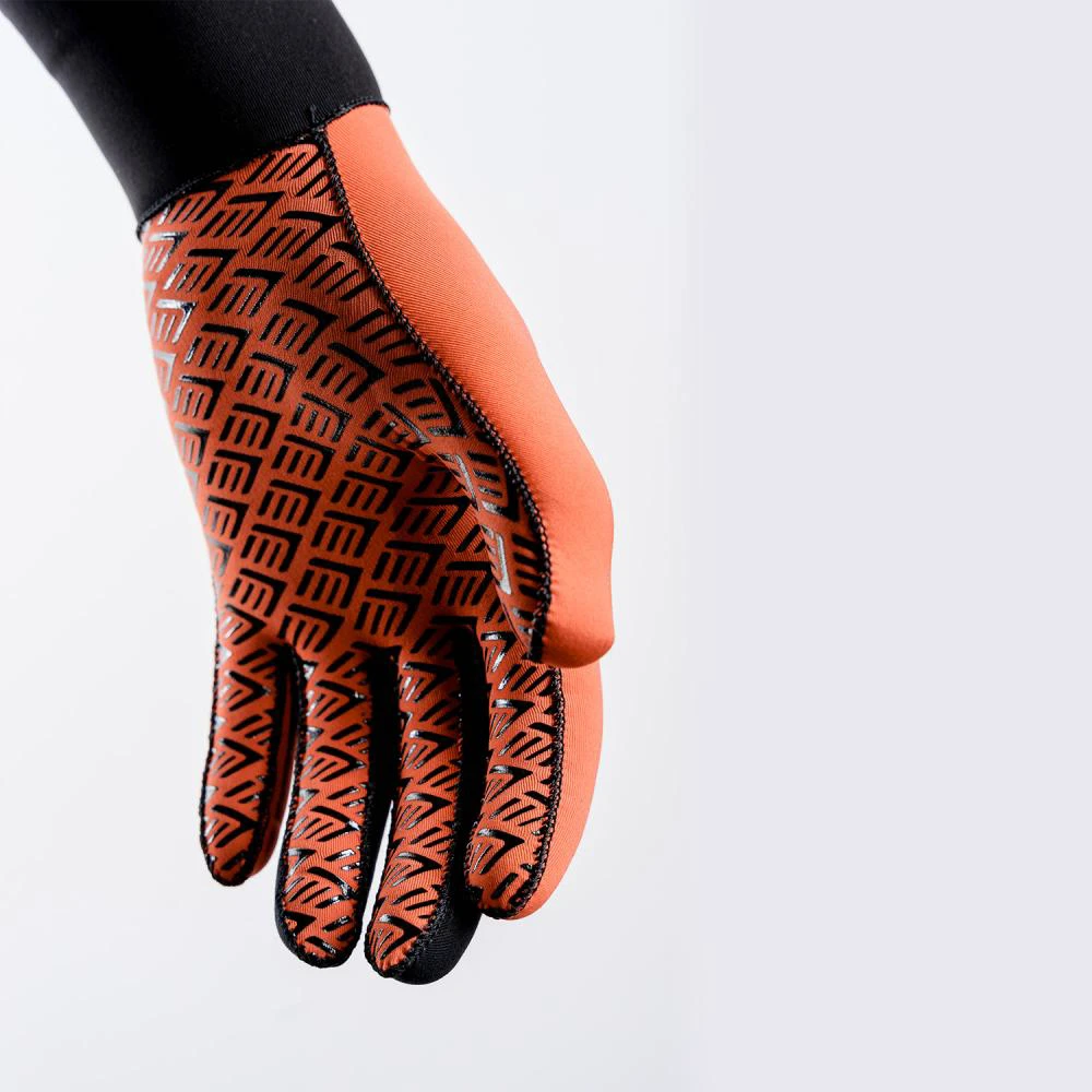 5. Z3R0D - Manusi inot neopren NEO gloves - portocaliu negru