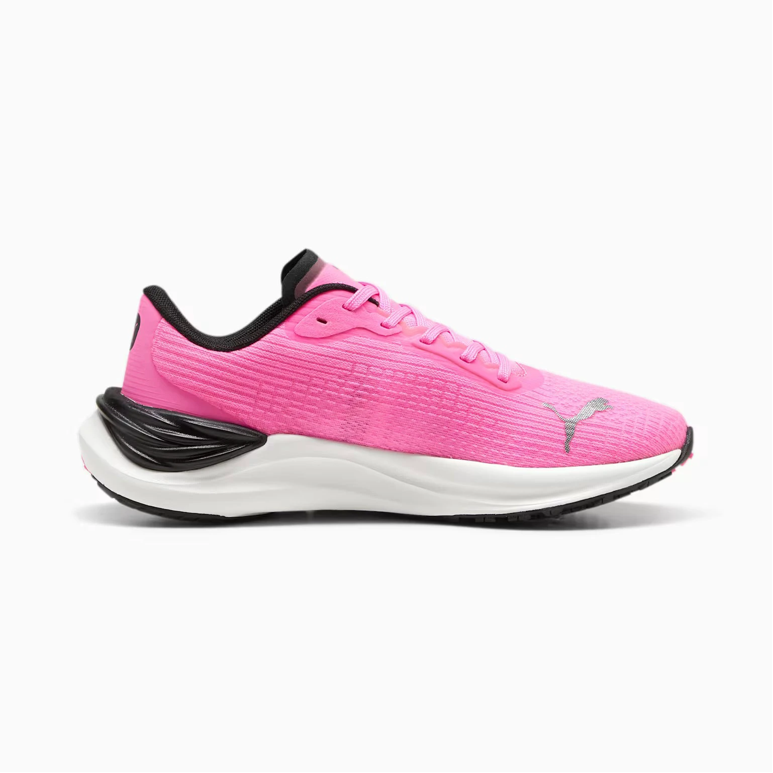 1. Puma - pantofi alergare pentru femei Electrify NITRO 3 W shoes - roz intens Poison verde Lime