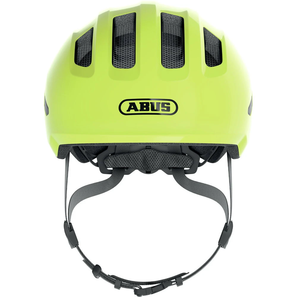 3. Abus - casca ciclism copii Smiley 3.0 - galben lucios