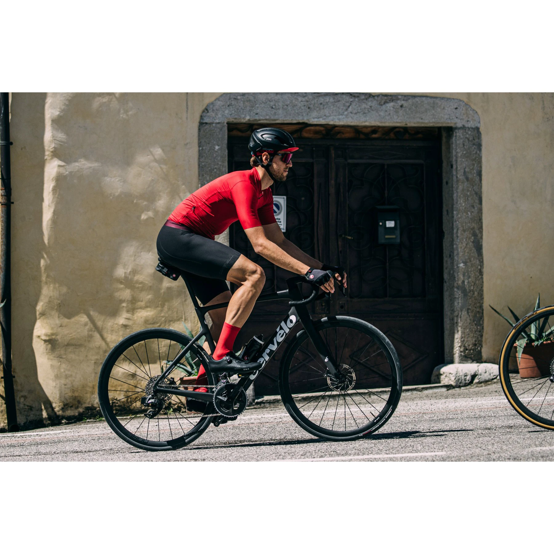 10. Castelli - tricou ciclism cu maneca scurta pentru barbati Espresso Jersey - maro deschis mocha gri inchis