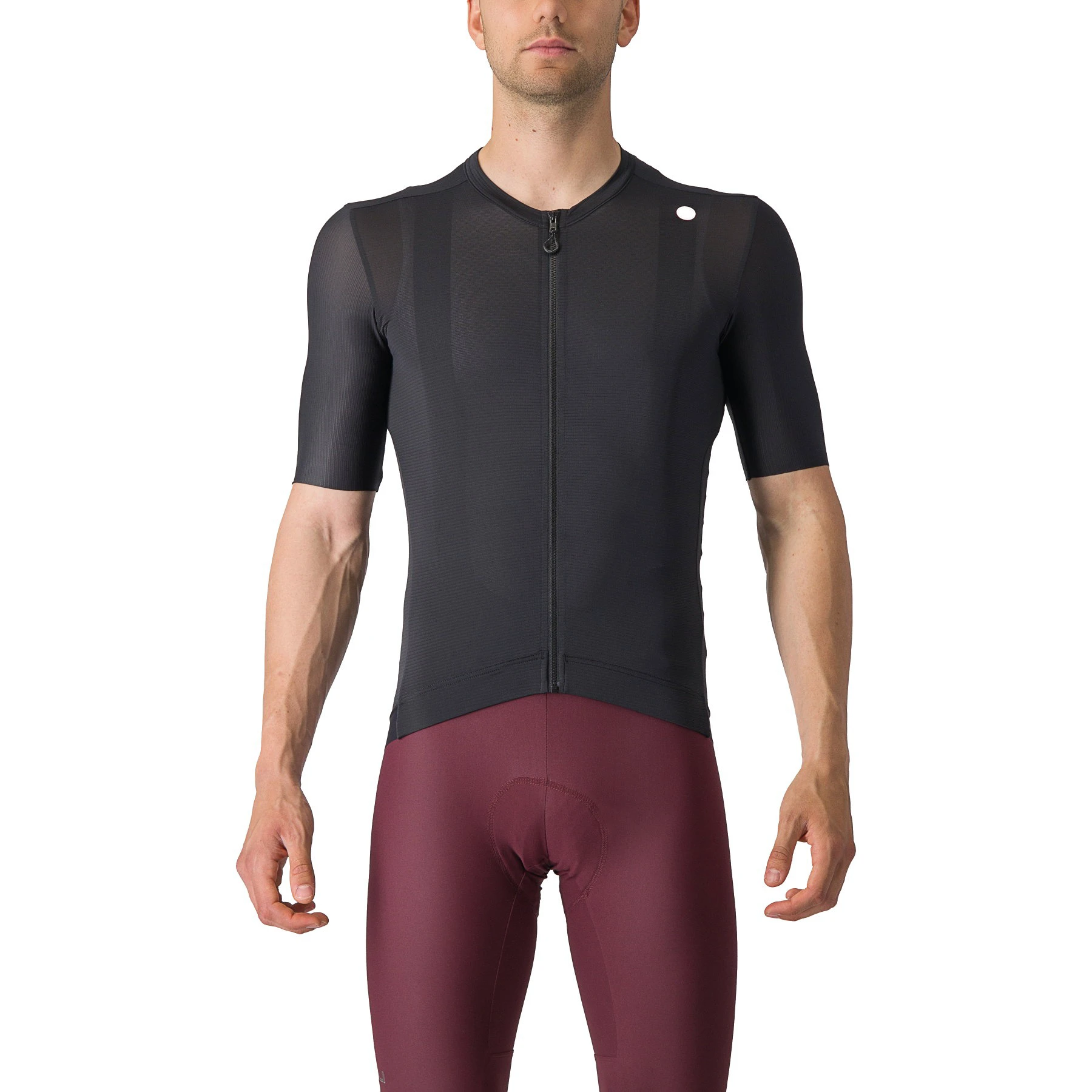 Castelli - tricou ciclism cu maneca scurta pentru barbati Espresso Jersey - negru - 58804