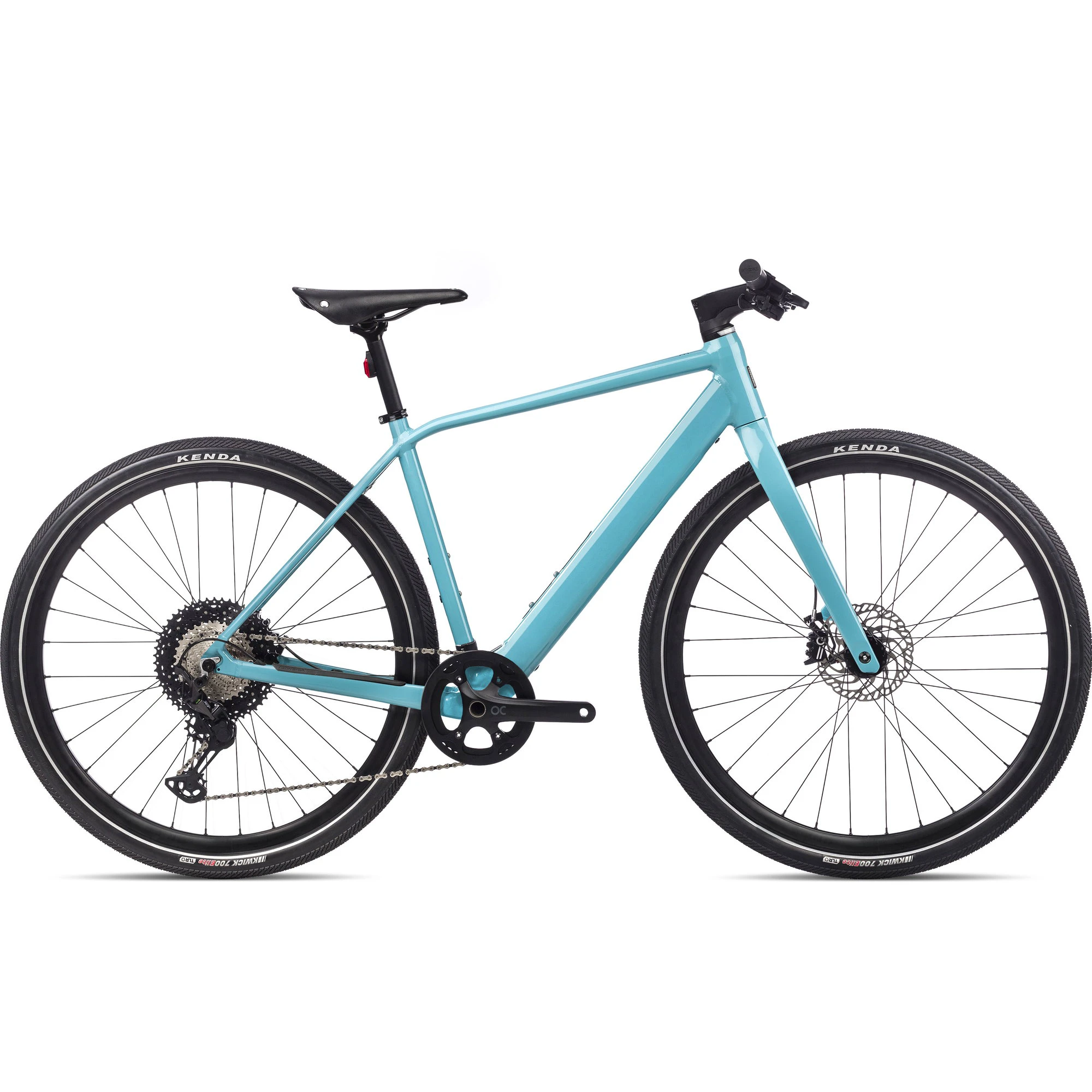 1. Orbea VIBE H10 Blue - bicicletă electrică urbană