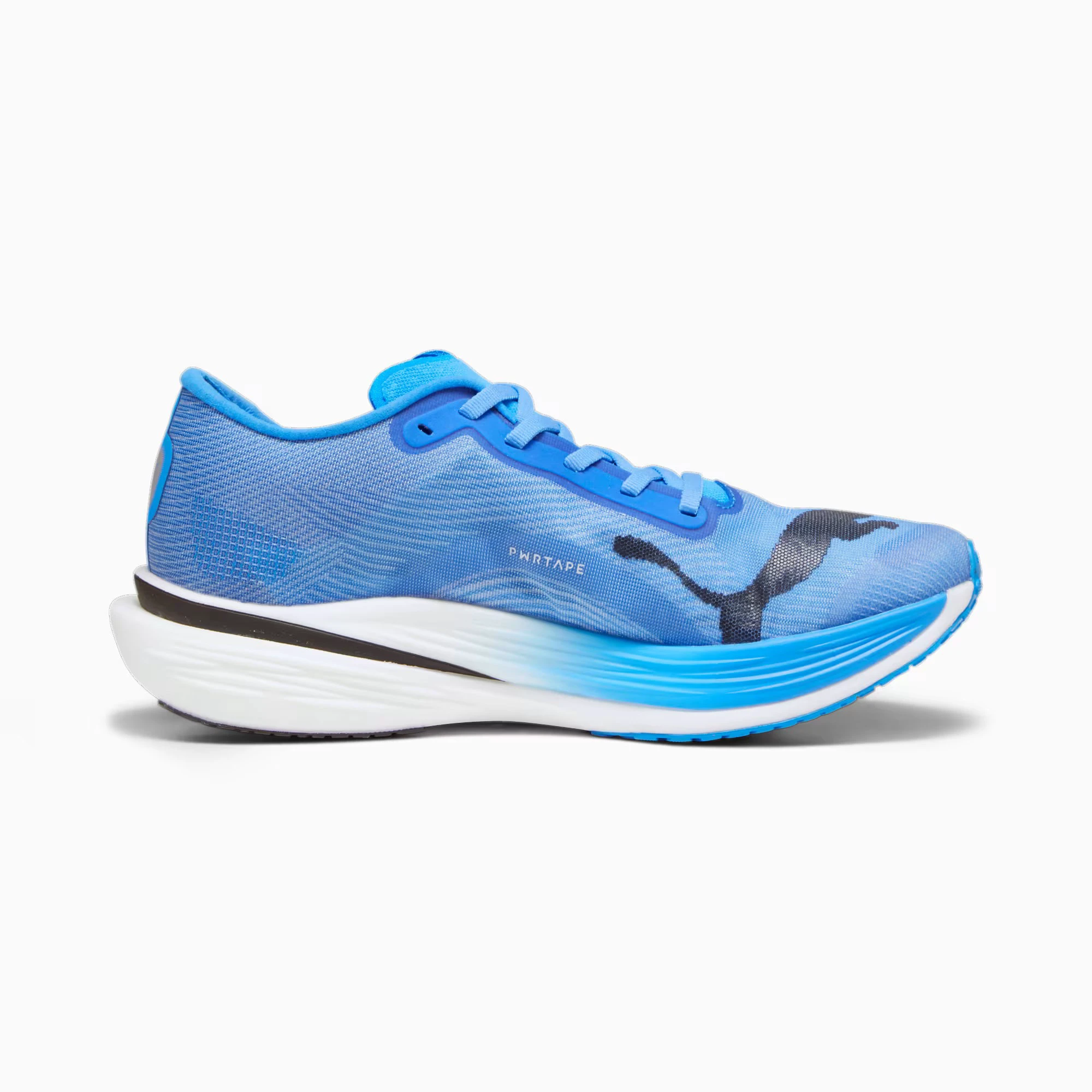 1. Puma - pantofi alergare pentru barbati Deviate Nitro Elite 2 - roz portocaliu orhidee albastru ultra alb