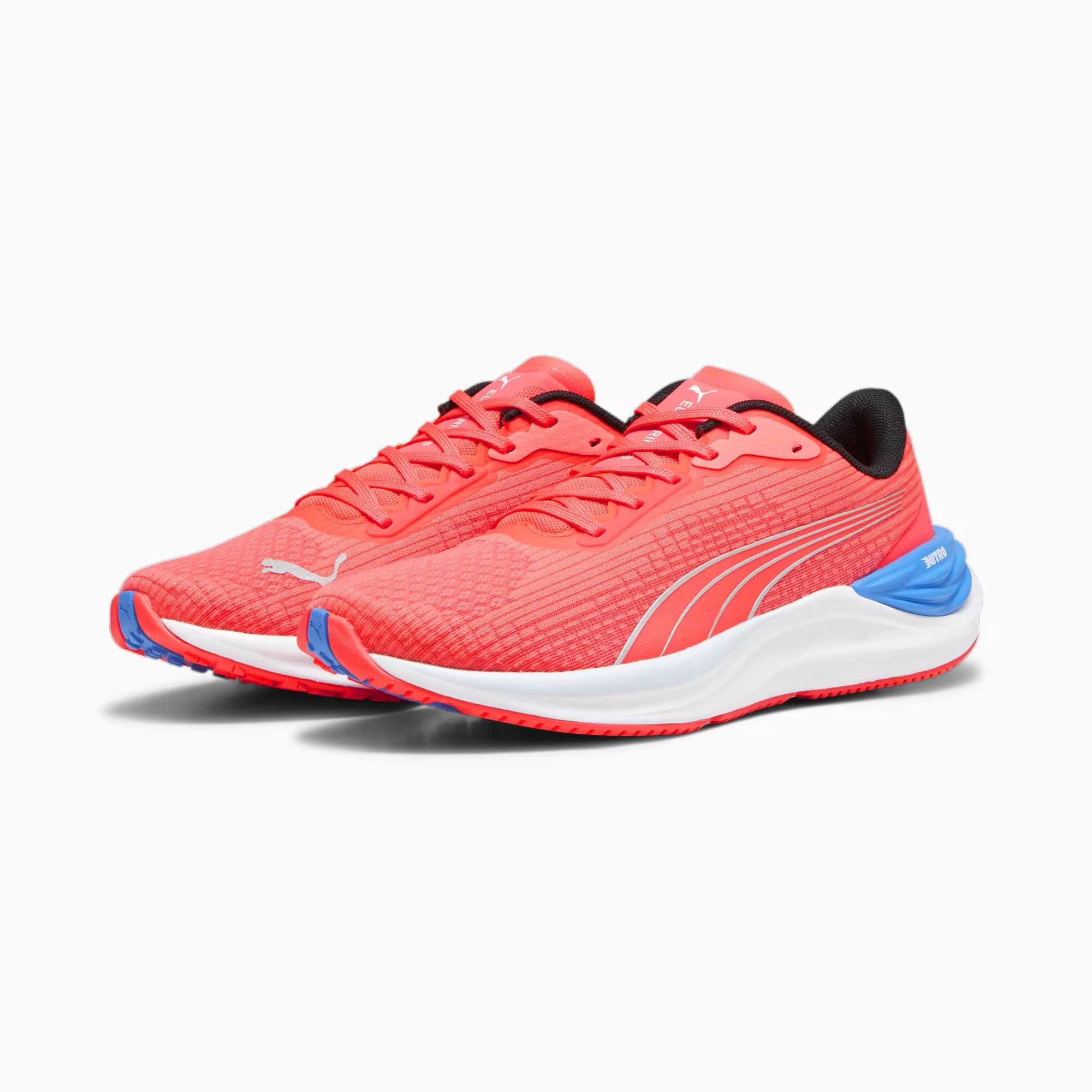 6. Puma - pantofi alergare pentru femei Electrify NITRO 3 - portocaliu Orhidee alb albastru Ultra