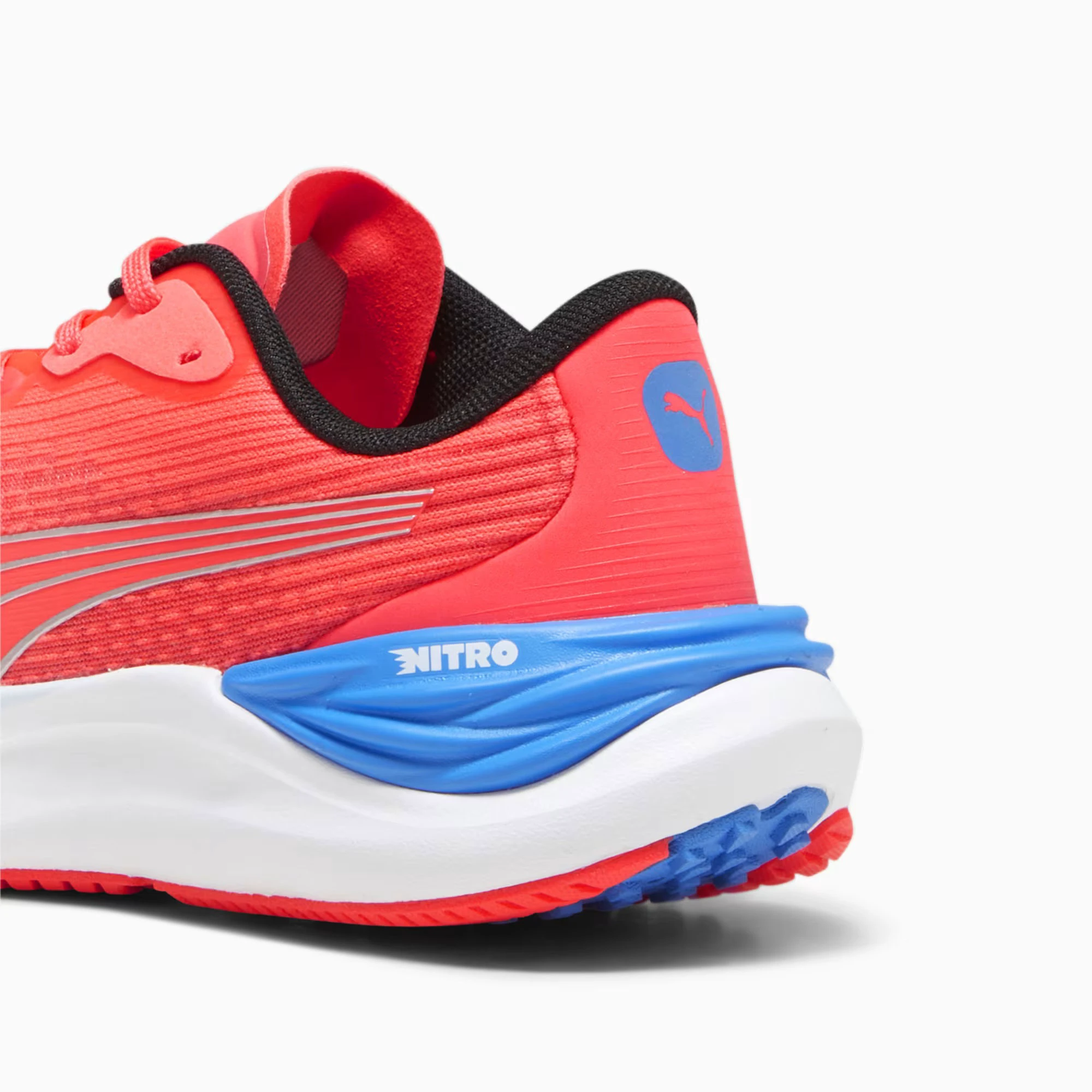 5. Puma - pantofi alergare pentru femei Electrify NITRO 3 - portocaliu Orhidee alb albastru Ultra