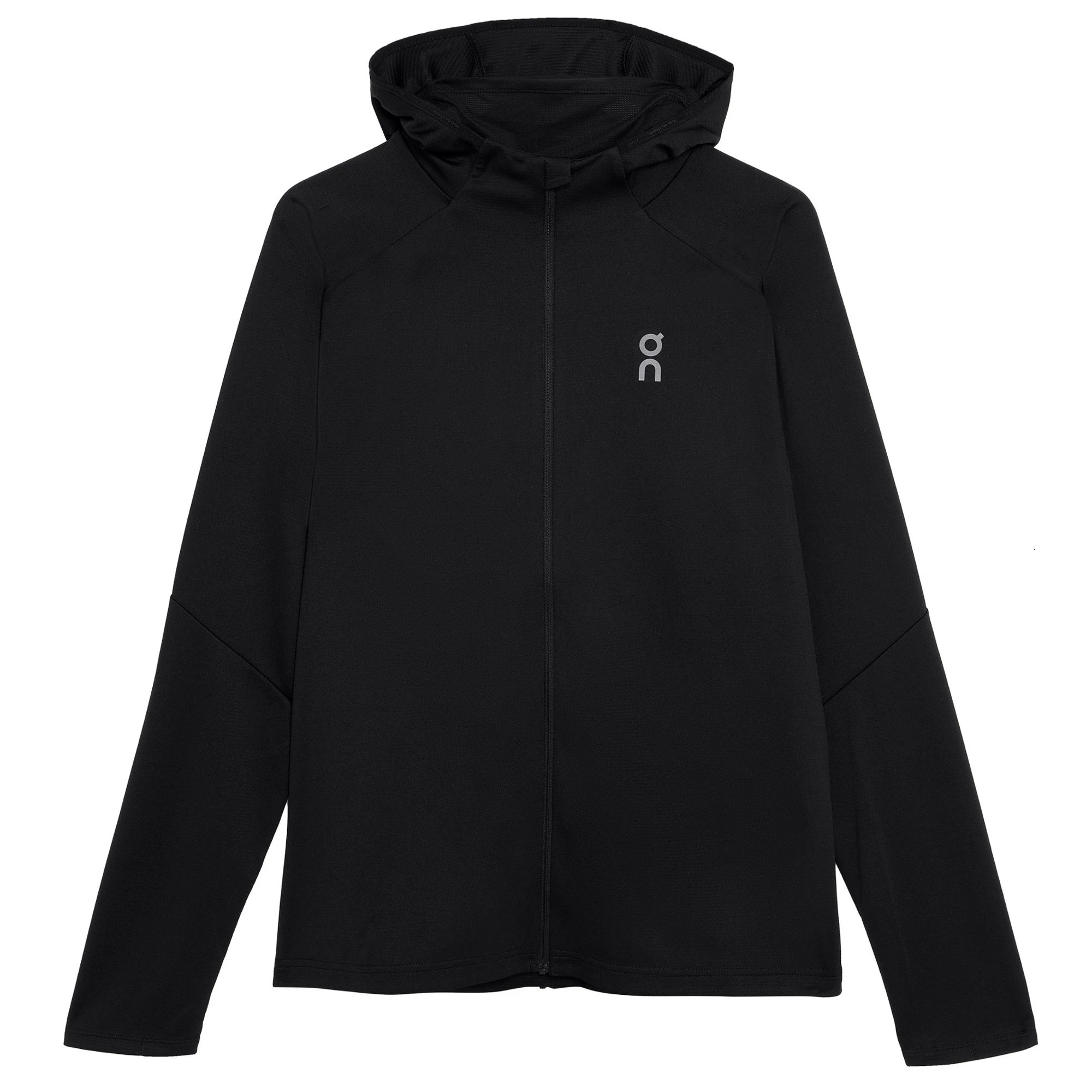 1. On Cloud - jacheta vreme rece barbati cu fermoar si gluga Climate Zip Hoodie - negru