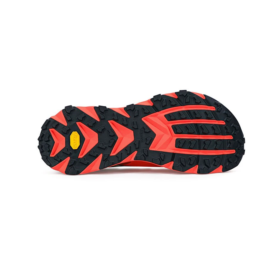 3. Altra - pantofi alergare montana pentru femei Mont Blanc - portocaliu Coral negru