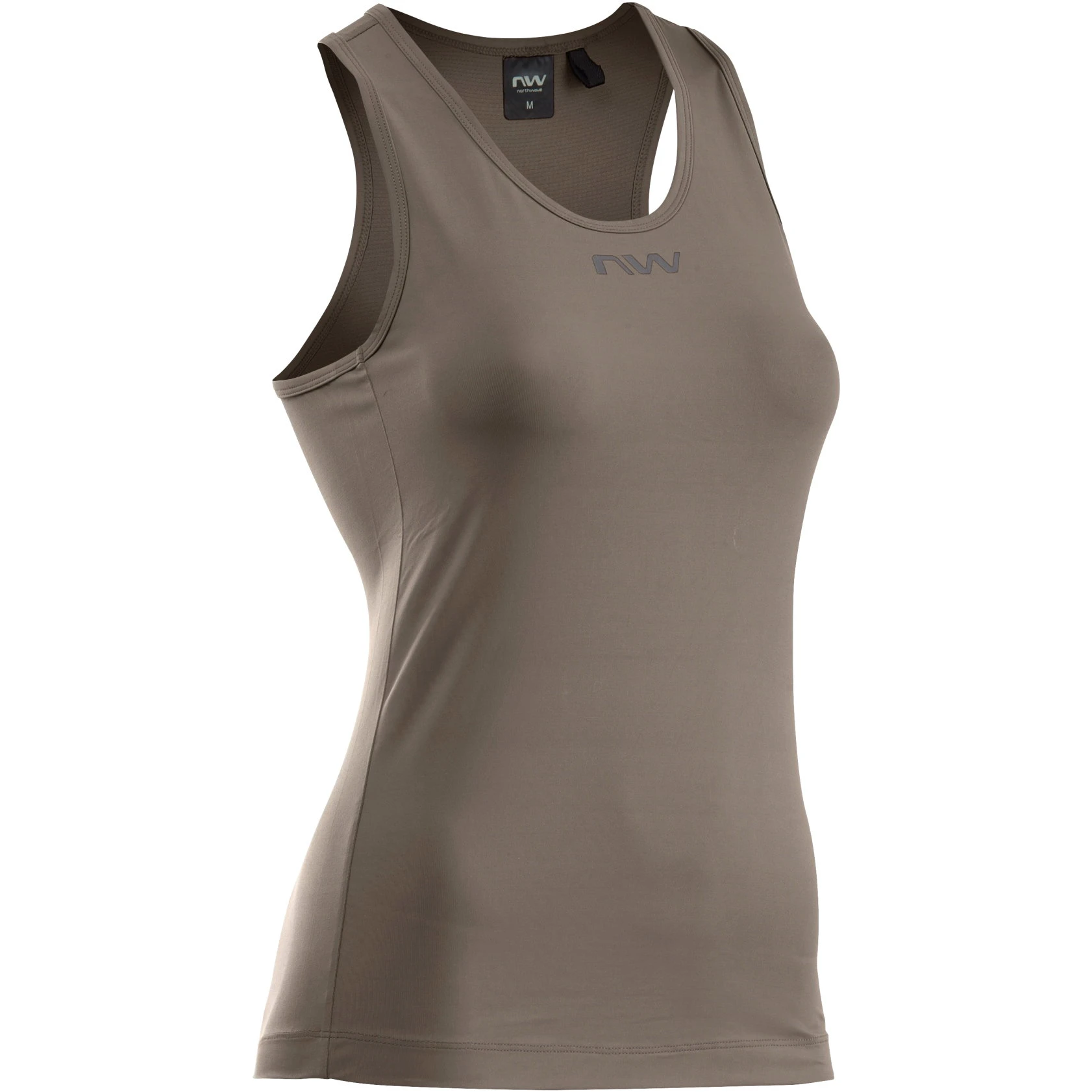 Northwave - maiou ciclism fara maneci femei Essence Tank - maro gri nisip - 58964