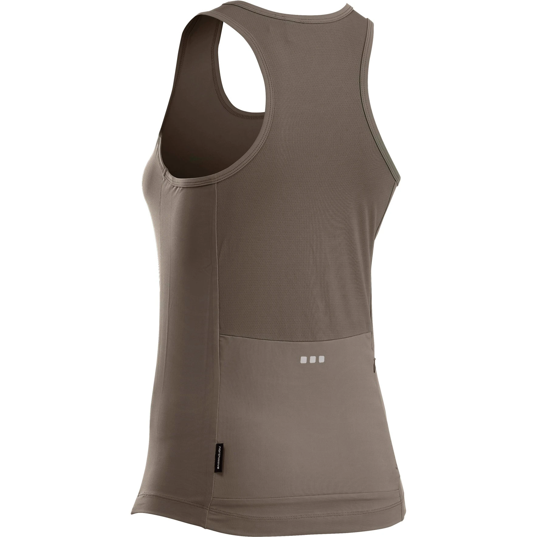 2. Northwave - maiou ciclism fara maneci femei Essence Tank - maro gri nisip