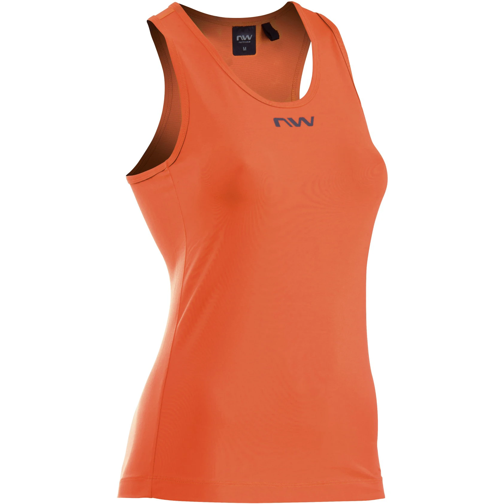 1. Northwave - maiou ciclism fara maneci femei Essence Tank - portocaliu piersica