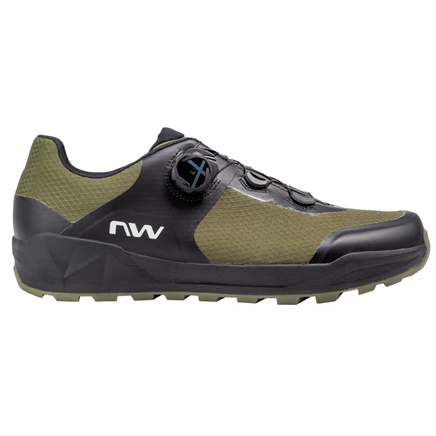 1. Northwave - pantofi ciclism MTB AM - Corsair 2 - Green Forest | Black