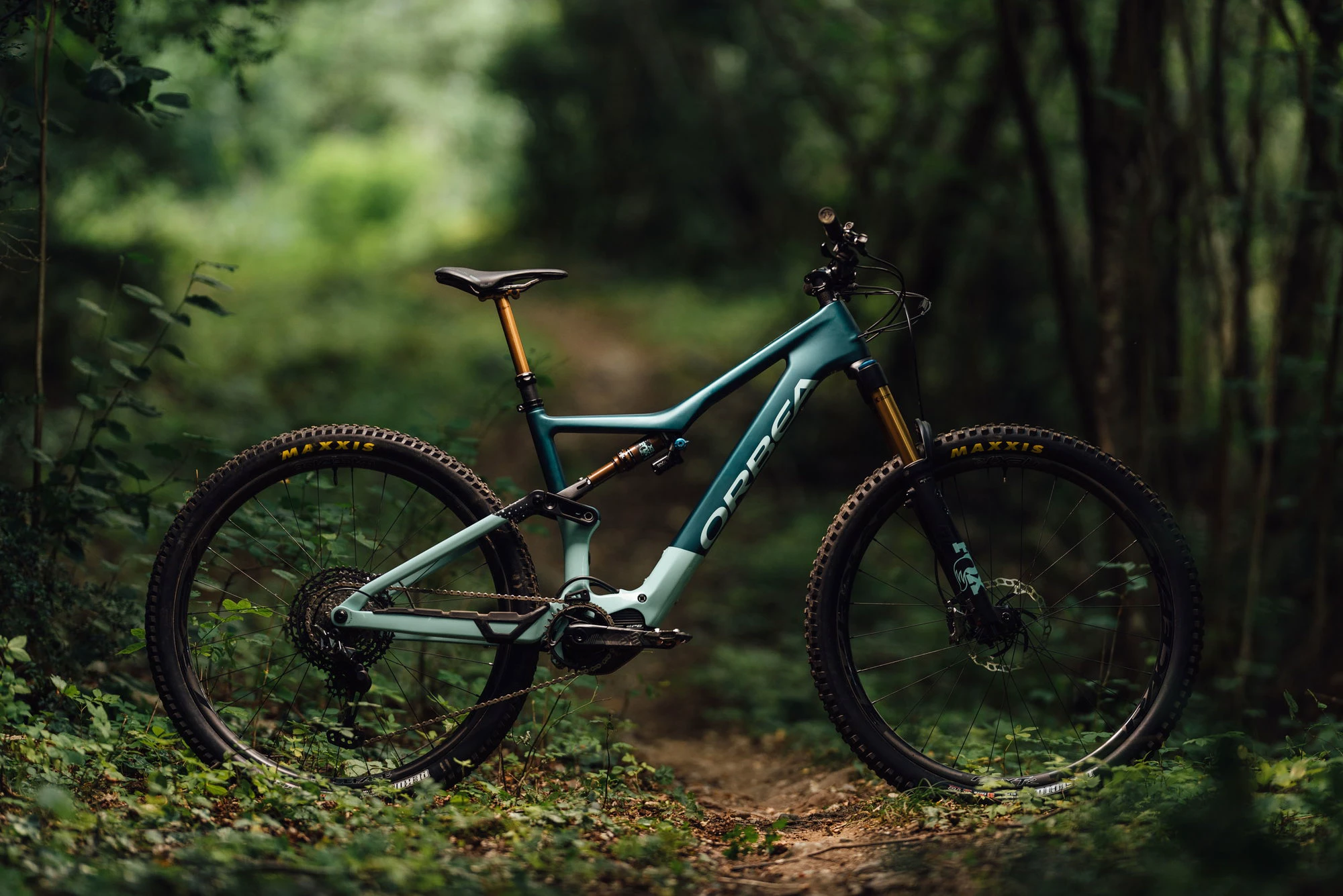 3. Orbea RISE H30 Baobab Brown-Cosmic Brown - măsura XL - bicicletă electrică eMTB Trail