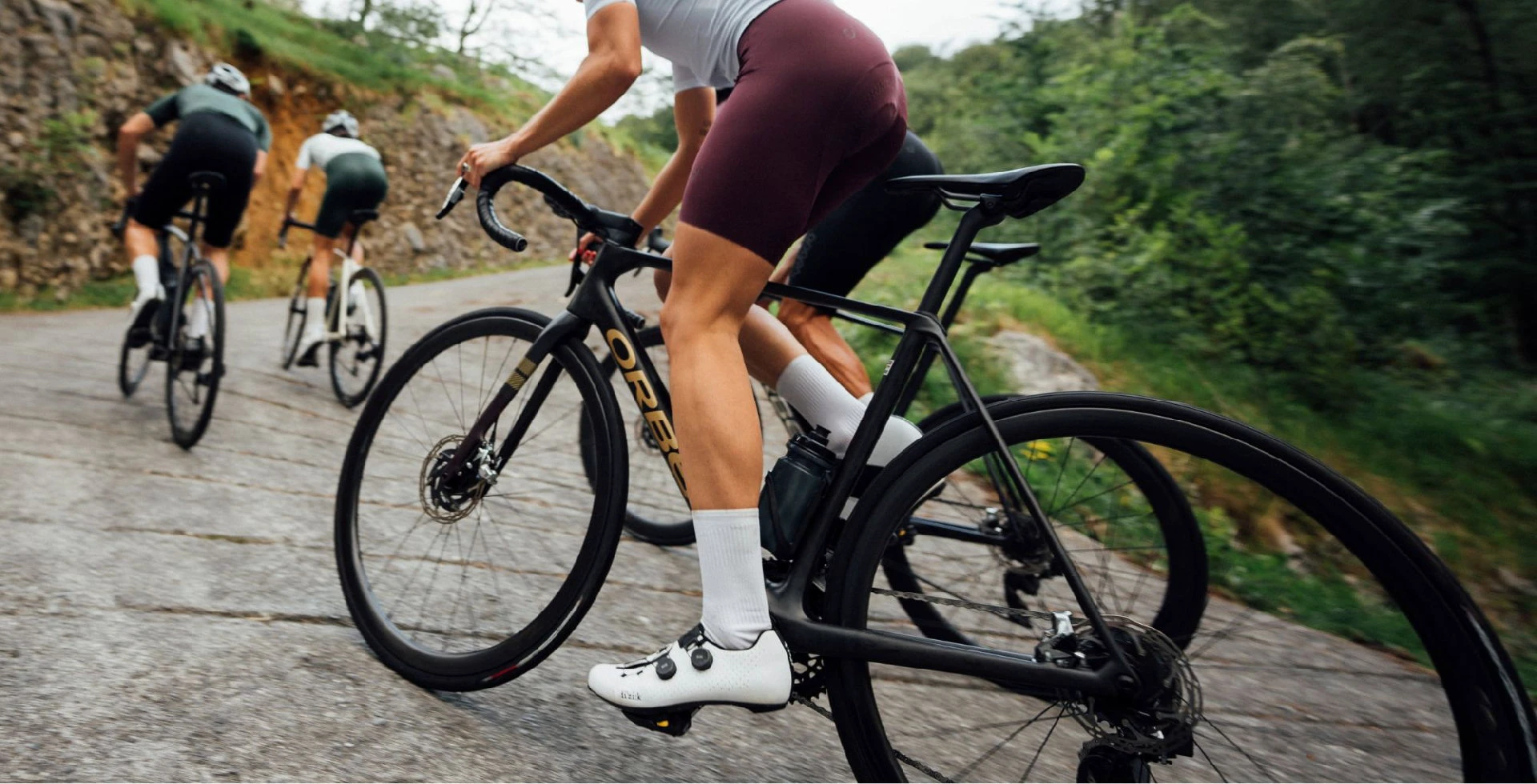 4. Orbea ORCA M21eTEAM PWR Slate Blue-Halo Silver (Matt) - bicicletă șosea racing
