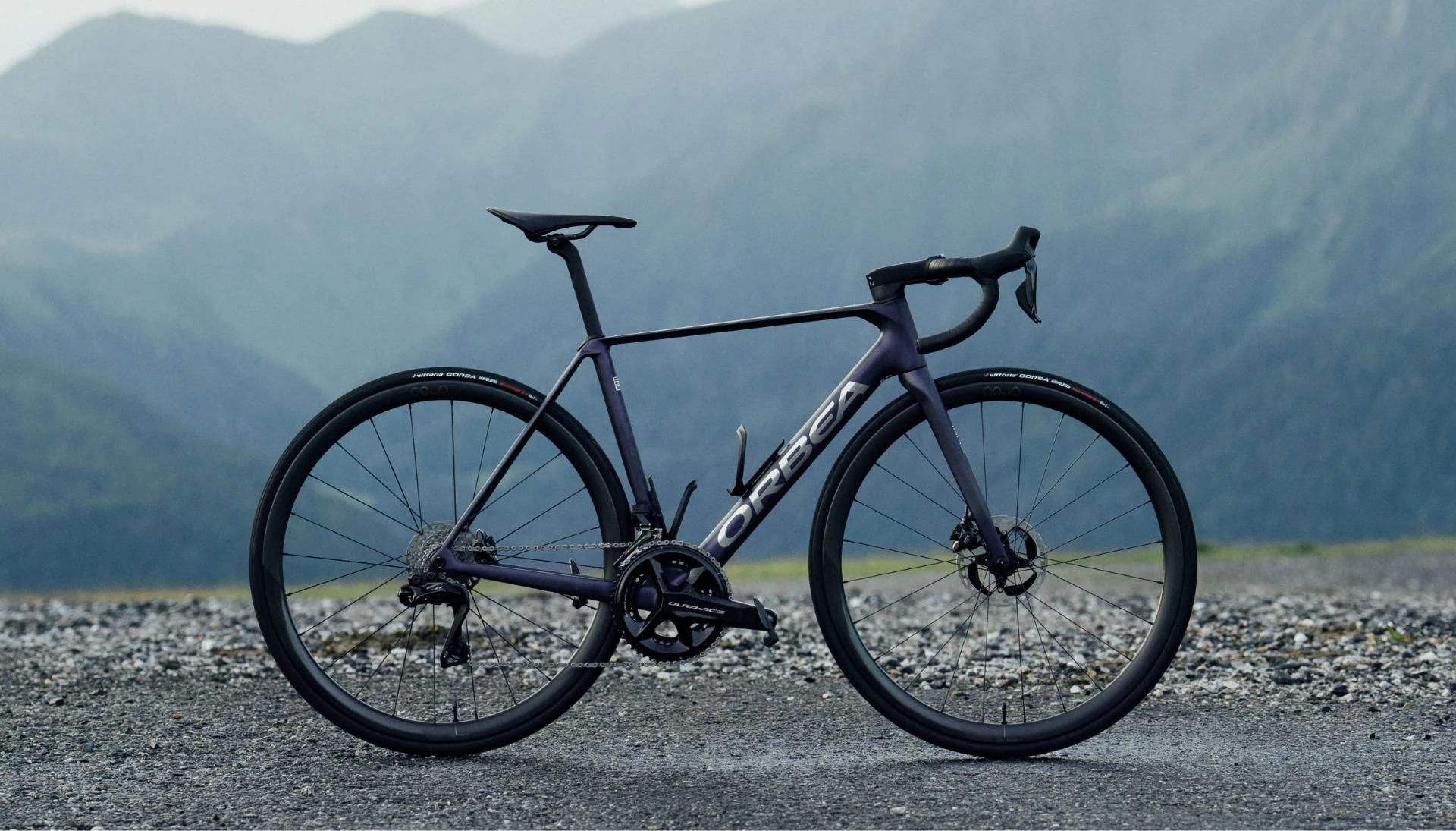 7. Orbea ORCA M21eTEAM PWR Slate Blue-Halo Silver (Matt) - bicicletă șosea racing