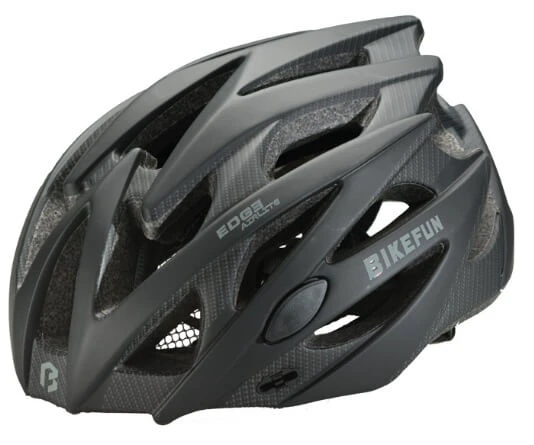 BikeFun Casca ciclism Edge - negru carbon - 60892