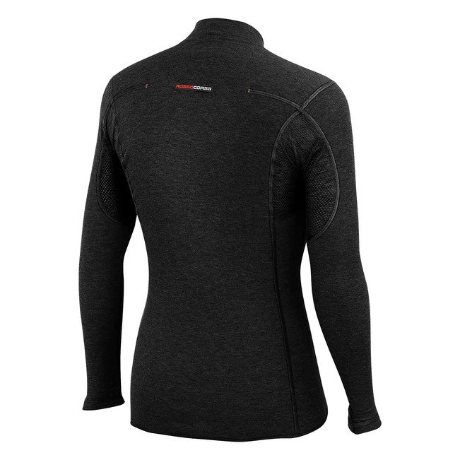 2. Castelli Bluza corp cu maneca lunga Flanders Warm LS - negru