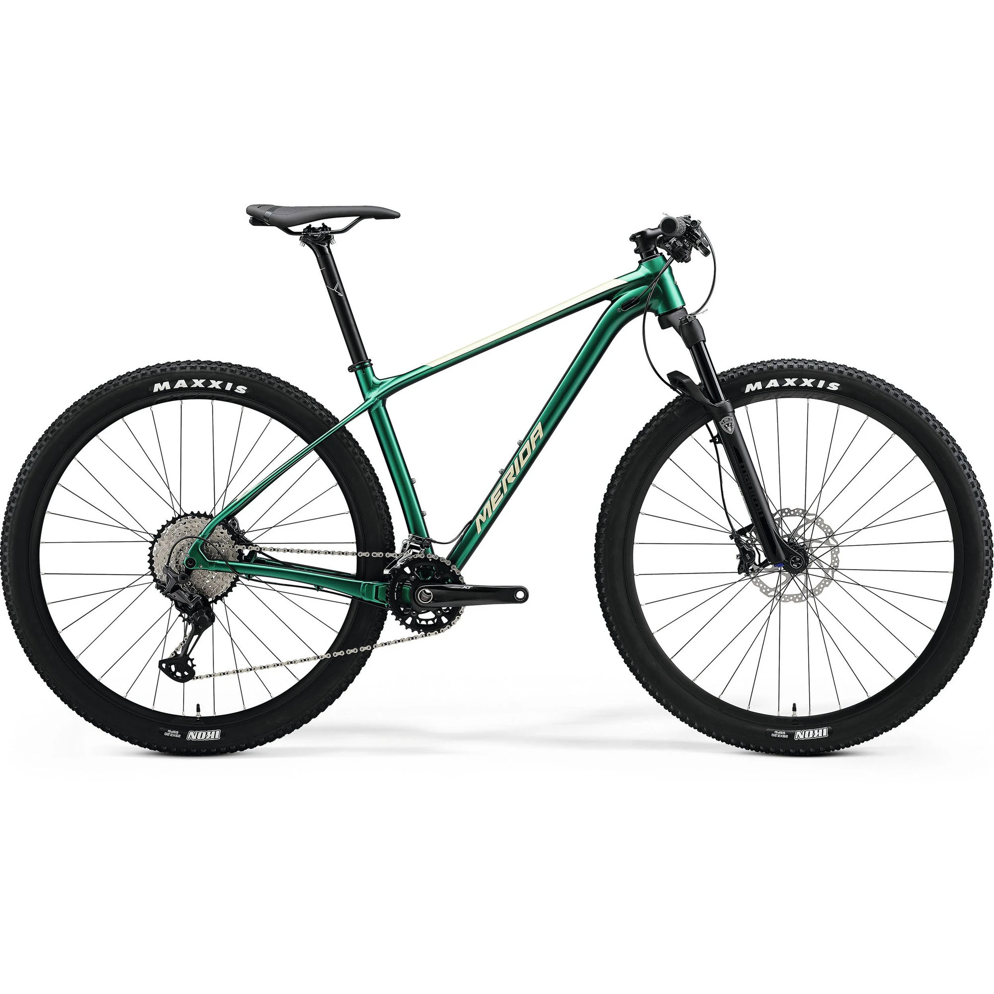 1. Merida Big.Nine 700 - bicicleta MTB hardtail XC 29" - verde Ever Green