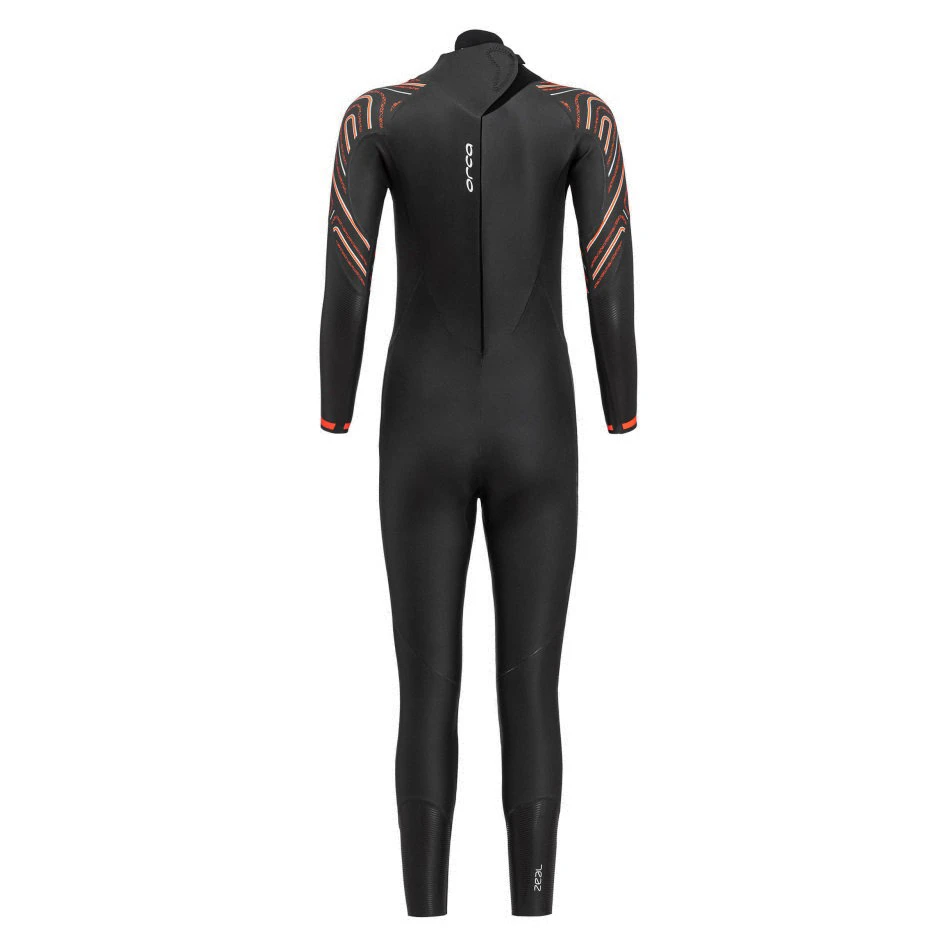 2. Orca - costum neopren ape deschise pentru copii Junior OpenWater Zeal Squad wetsuit - negru dungi portocalii