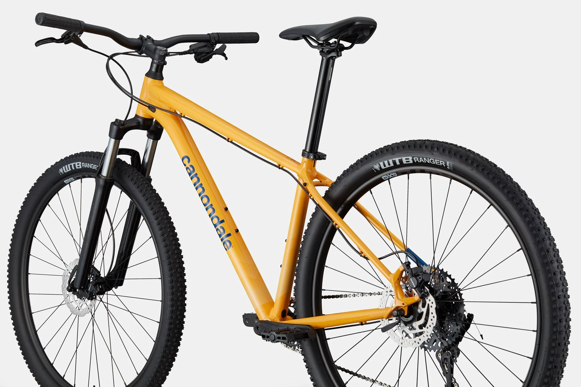 5. Cannondale Trail 5 bicicleta MTB hardtail - galben Mango
