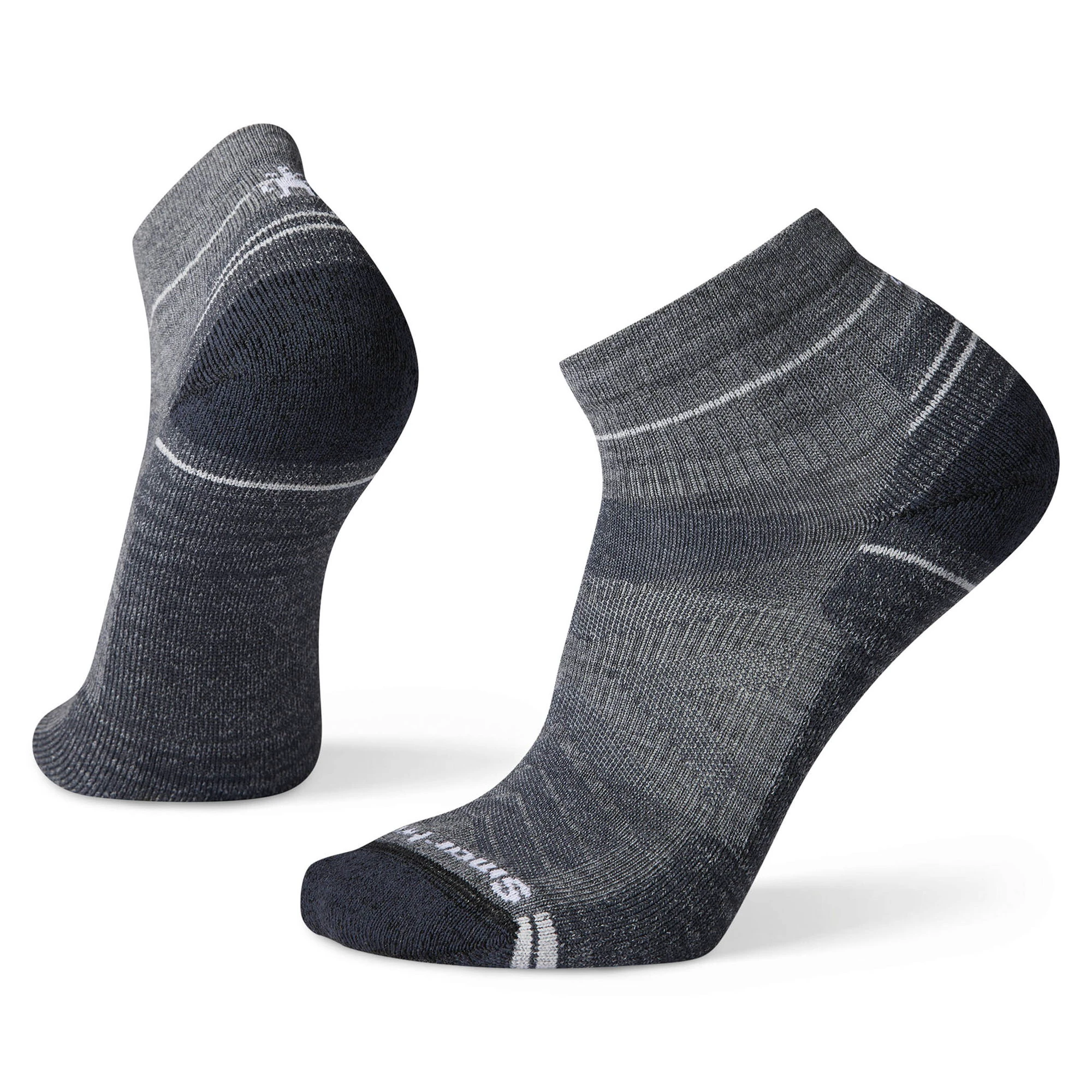 1. Șosete Merino hiking Smartwool Hike - gri Medium Gray | Ankle | Light Cushion