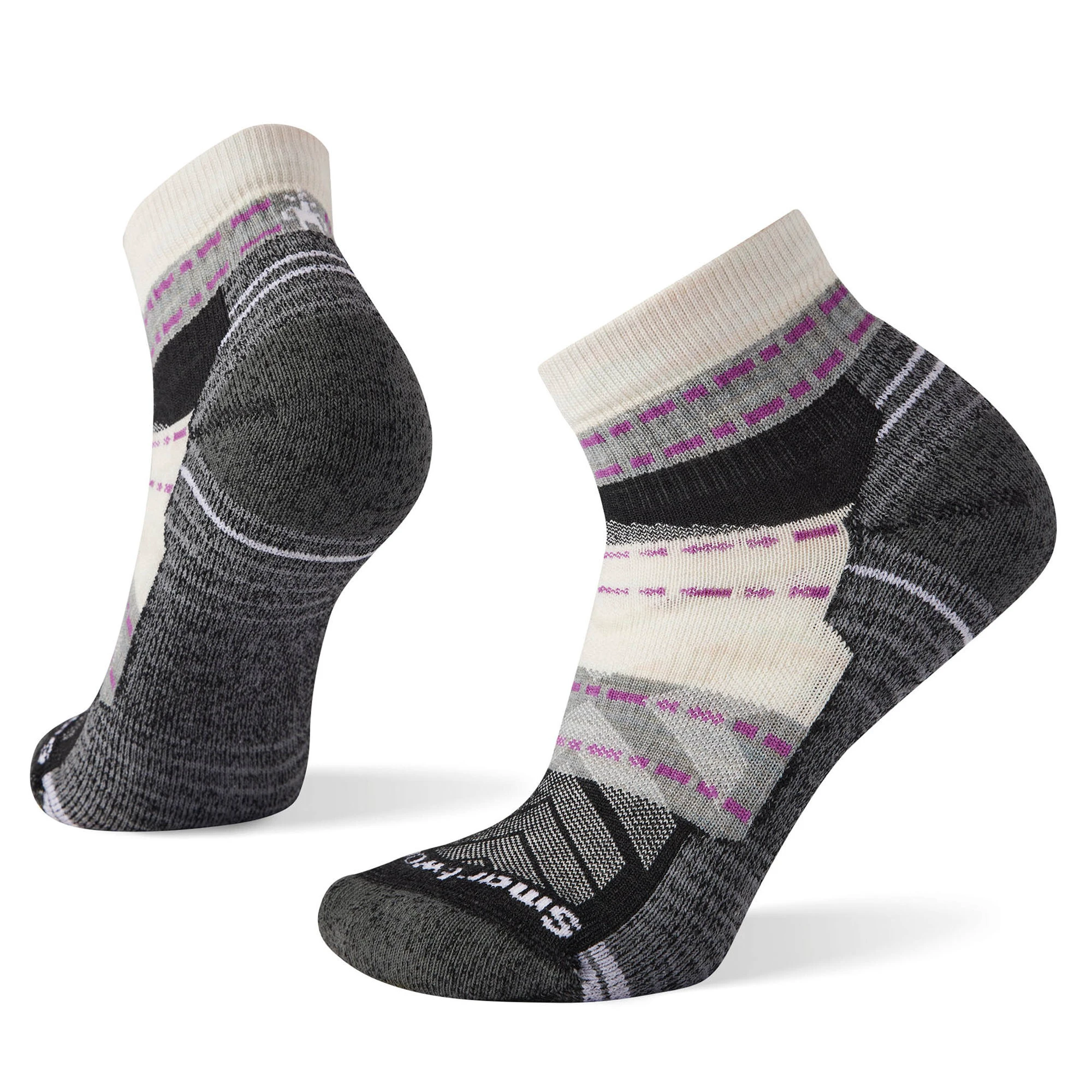1. Șosete Merino hiking Smartwool Hike Margarita - bej Moonbeam | Ankle | Light Cushion