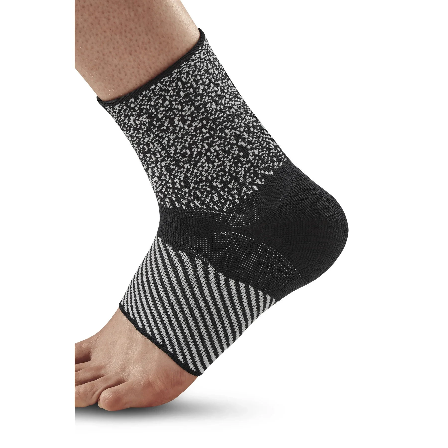 CEP - ortho calcaiul lui Ahile - Max Support Compression - Achilles Sleeve - Negru | Alb - 149454