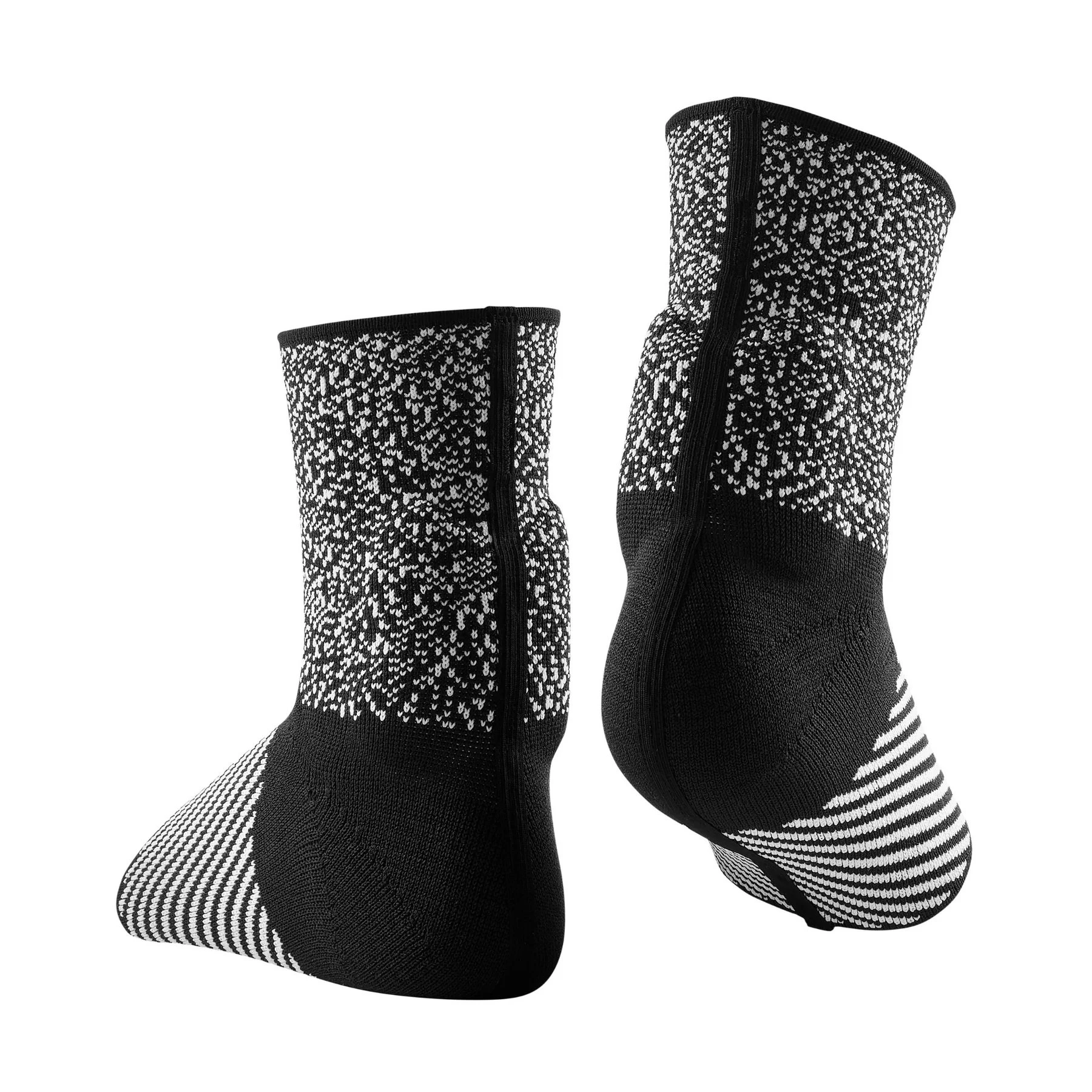 3. CEP - ortho calcaiul lui Ahile - Max Support Compression - Achilles Sleeve - Negru | Alb