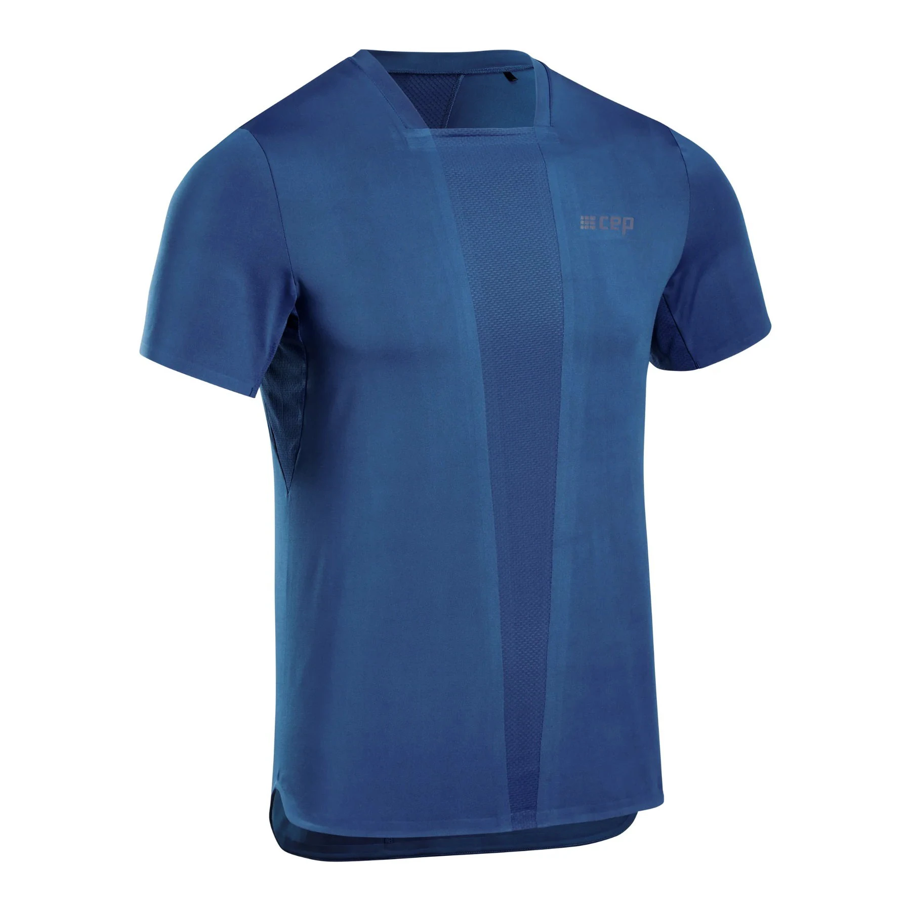 1. CEP - Tricou cu maneca scurta barbati The Run Shirt - albastru