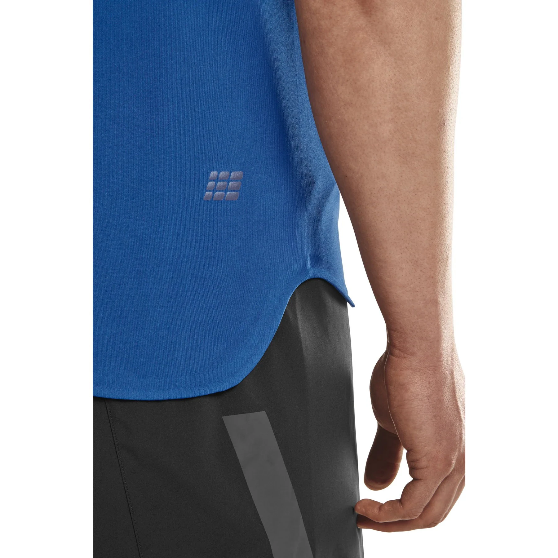 5. CEP - Tricou cu maneca scurta barbati The Run Shirt - albastru