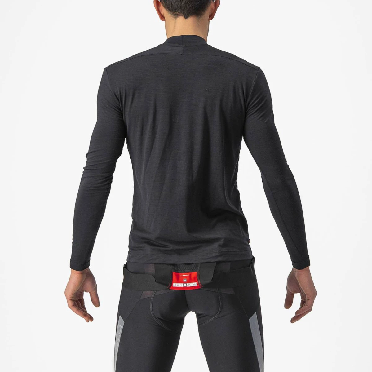 2. Castelli - bluza corp ciclism maneca lunga Bandito Wool LS base layer - negru