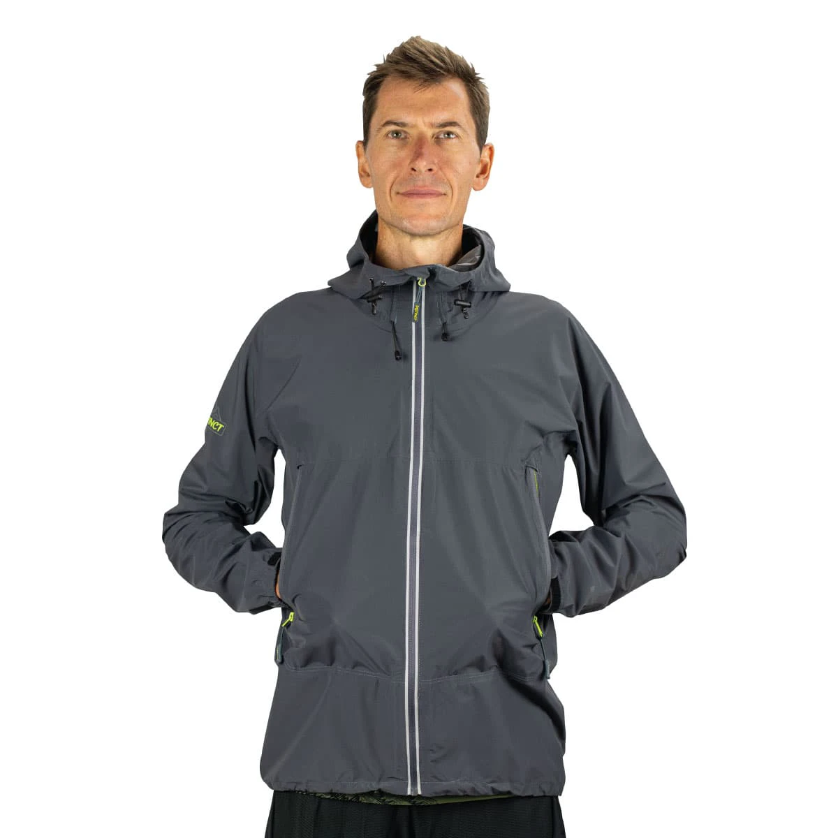 14. Instinct - Jacheta impermeabila unisex Ultra Rain Shell - gri antracit