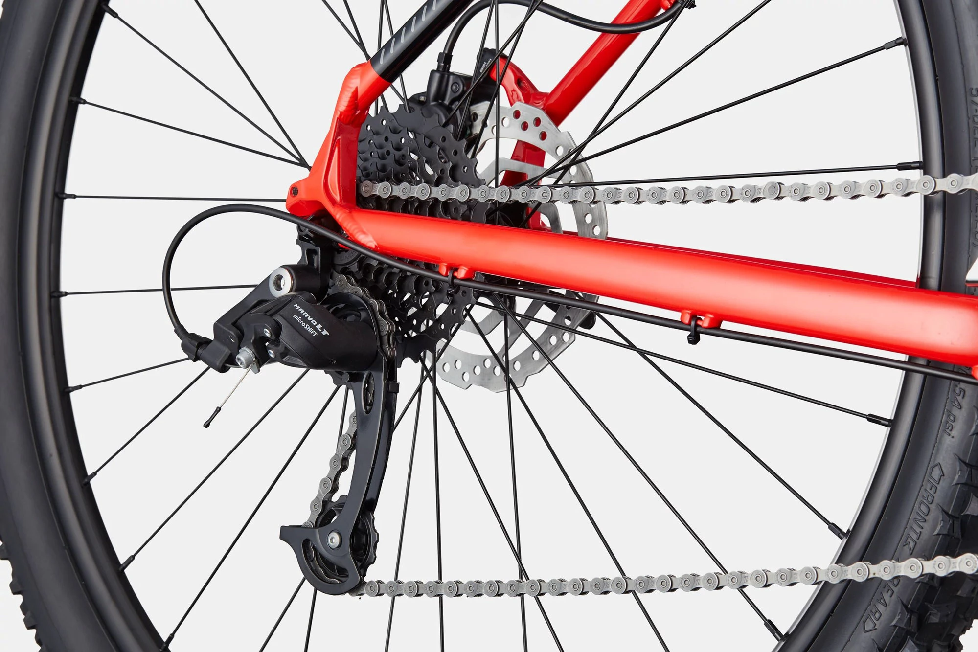 3. Cannondale Trail 7 bicicleta MTB hardtail - rosie